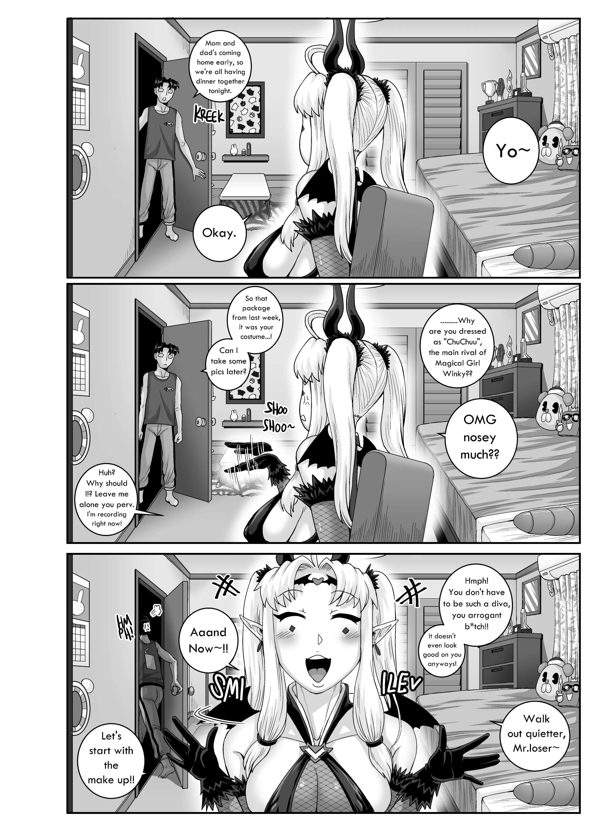 Annoying Sister Needs to Be Scolded!! [Juna Juna Juice] - Chapter 3 — Page 40
