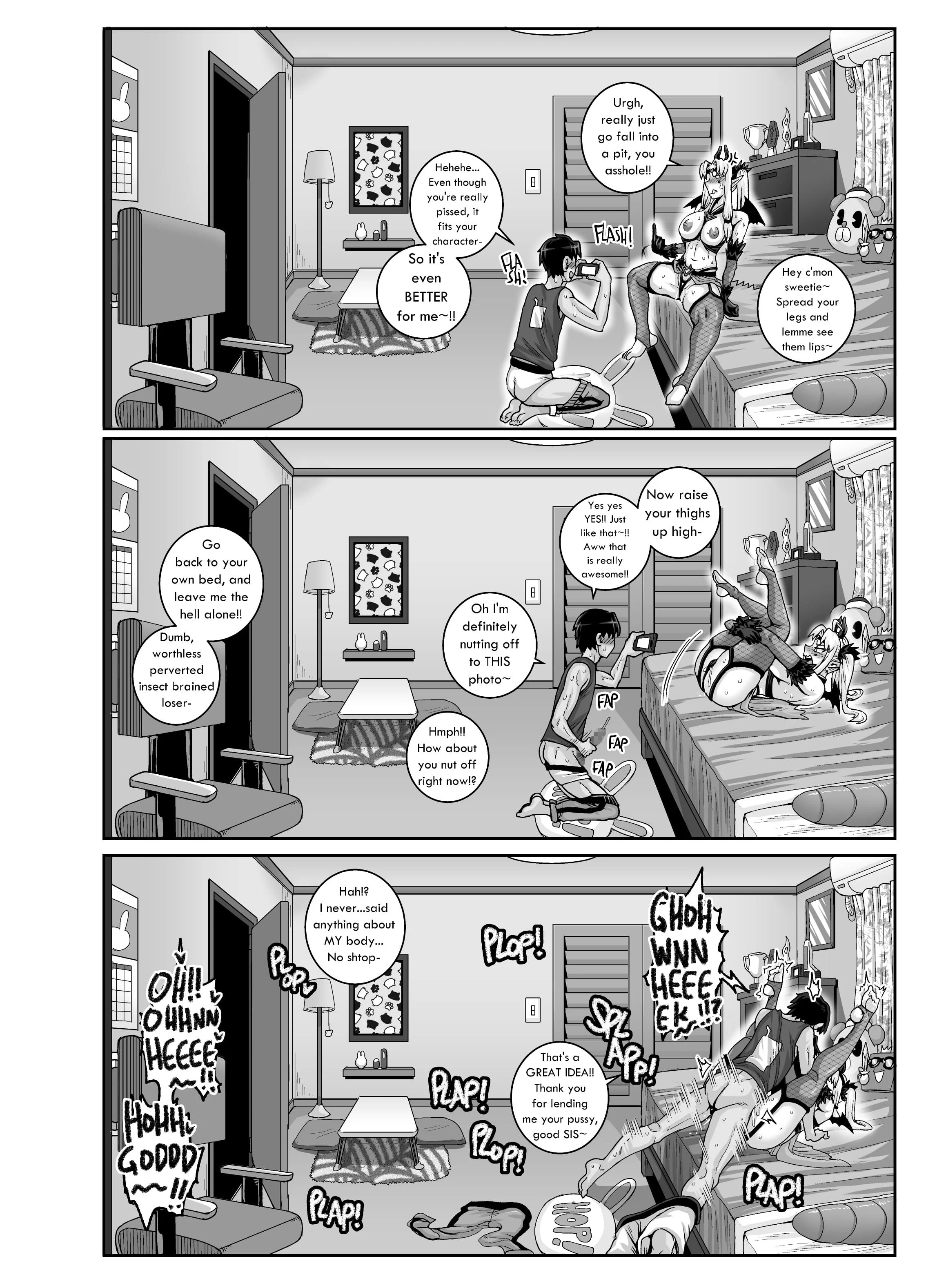 Annoying Sister Needs to Be Scolded!! [Juna Juna Juice] - Chapter 3 — Page 44