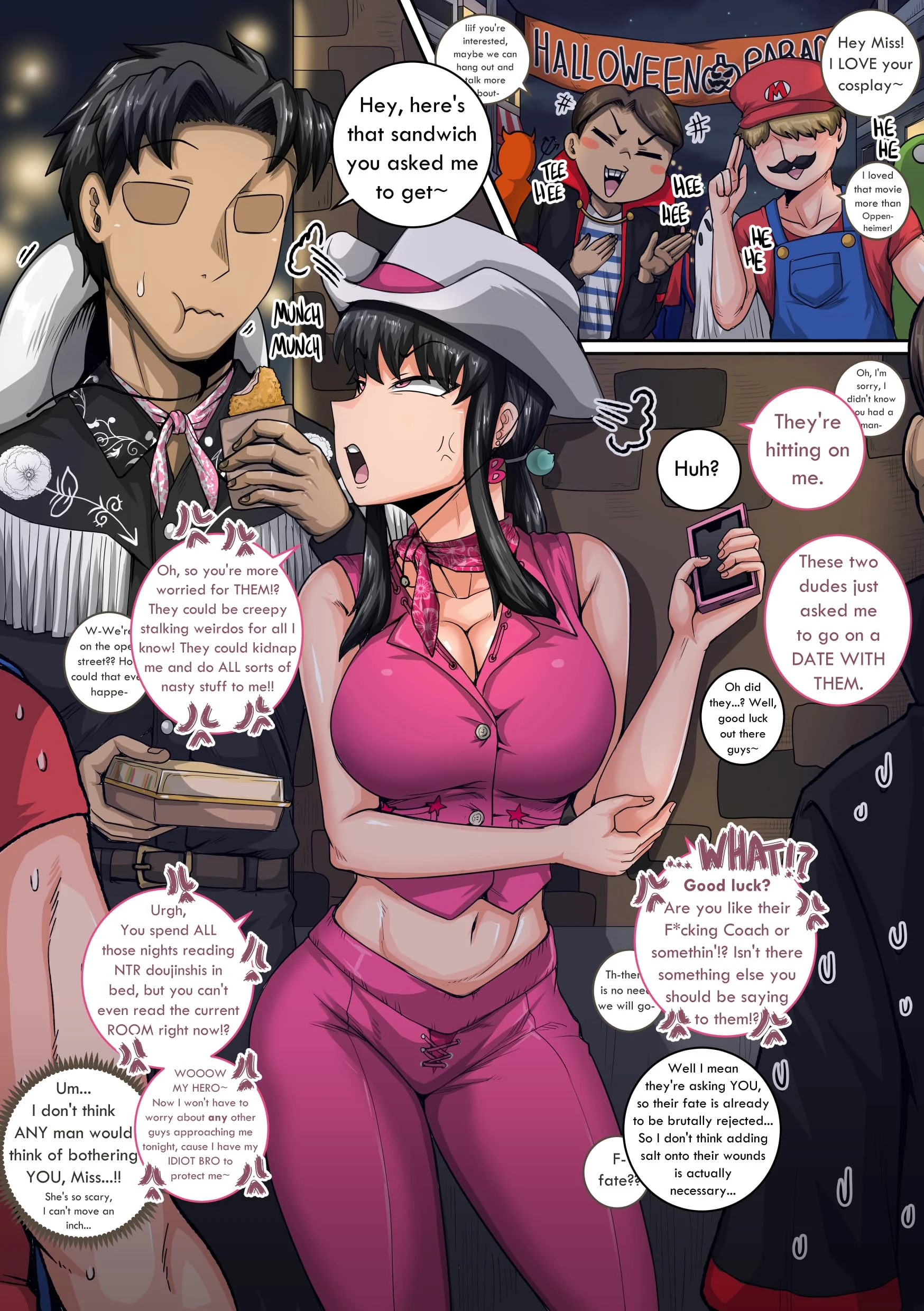 Annoying Sister Needs to Be Scolded!! [Juna Juna Juice] - Chapter 1.5 — Page 57