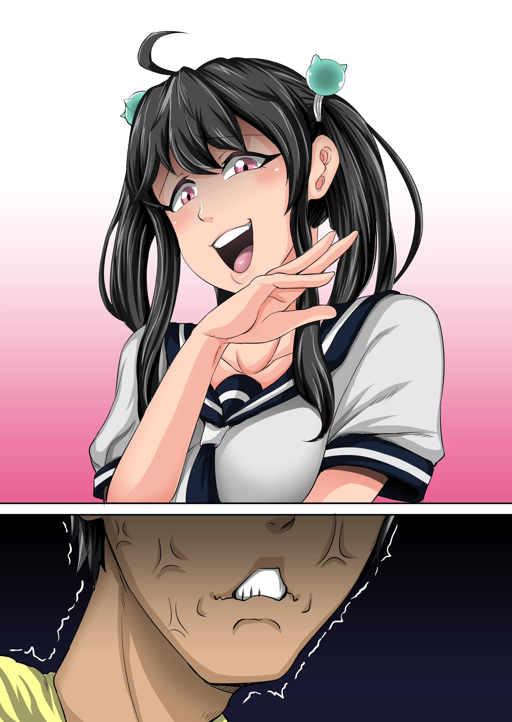 Annoying Sister Needs to Be Scolded!! [Juna Juna Juice] - Chapter 1.5 — Page 63