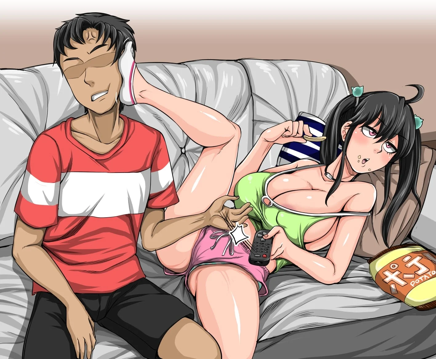 Annoying Sister Needs to Be Scolded!! [Juna Juna Juice] - Chapter 1.5 — Page 65