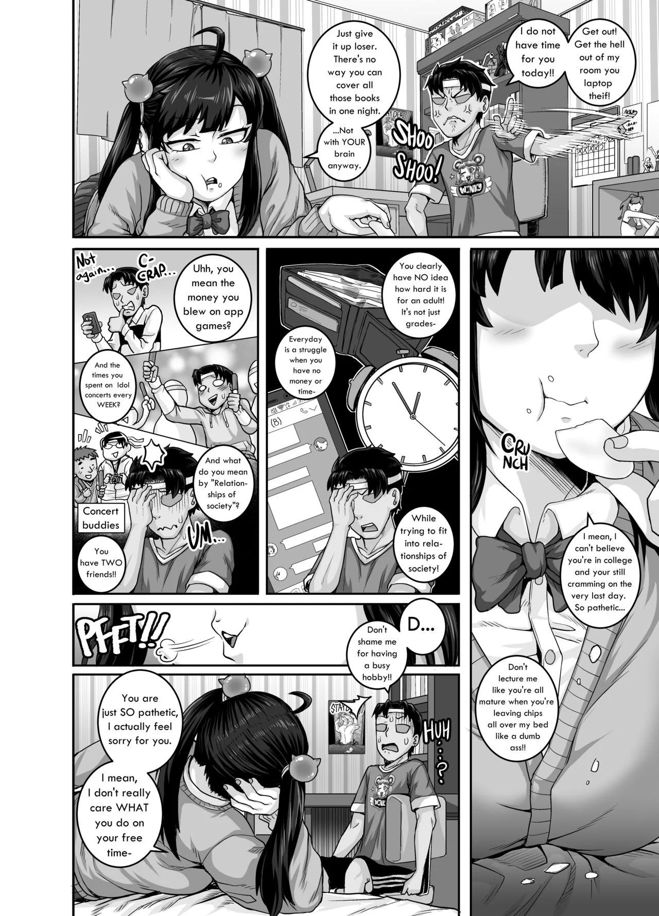 Annoying Sister Needs to Be Scolded!! [Juna Juna Juice] - Chapter 1 — Page 14