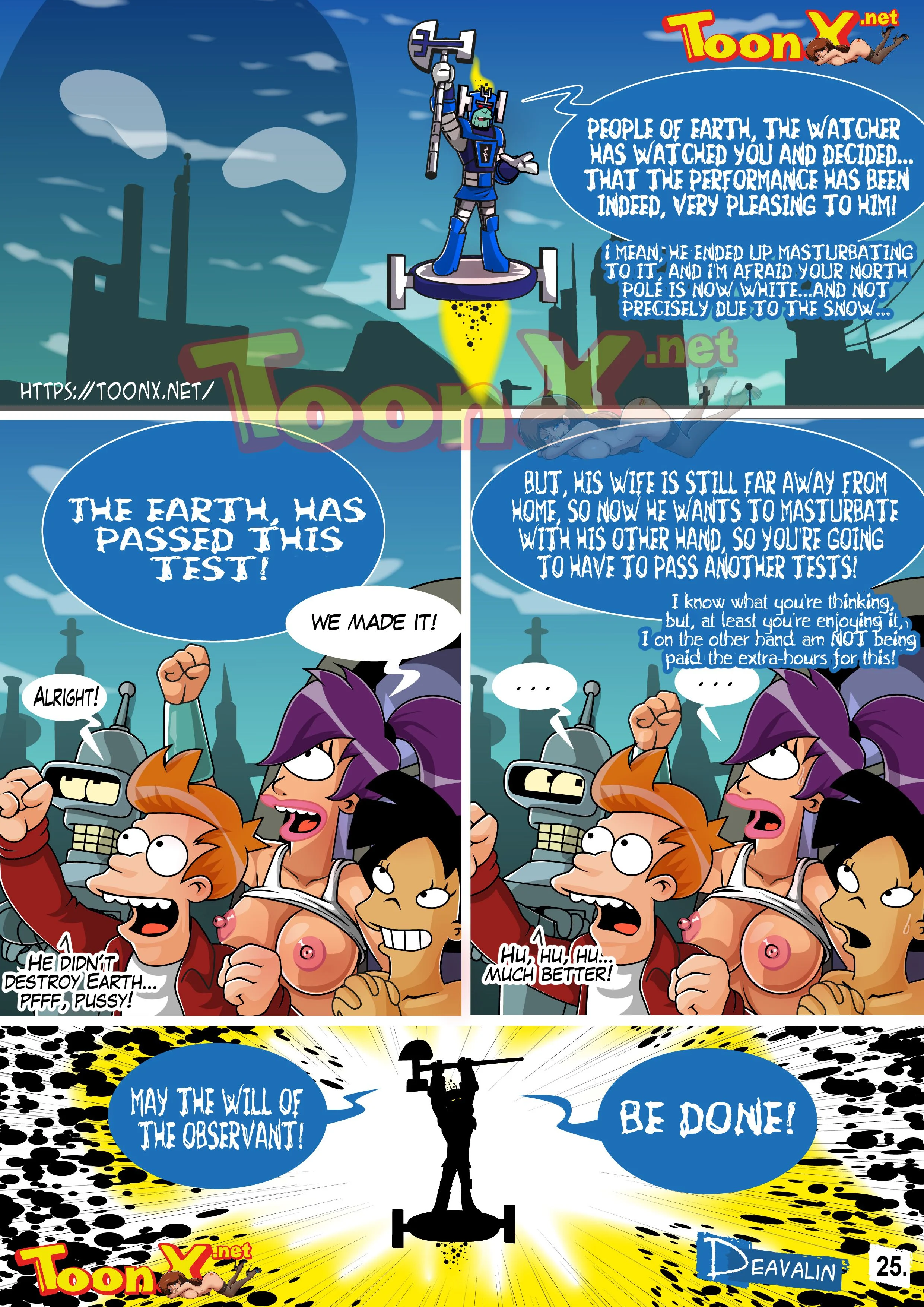 Orgy To Save The Earth (Futurama) [Deavalin] - Chapter 1 — Page 26