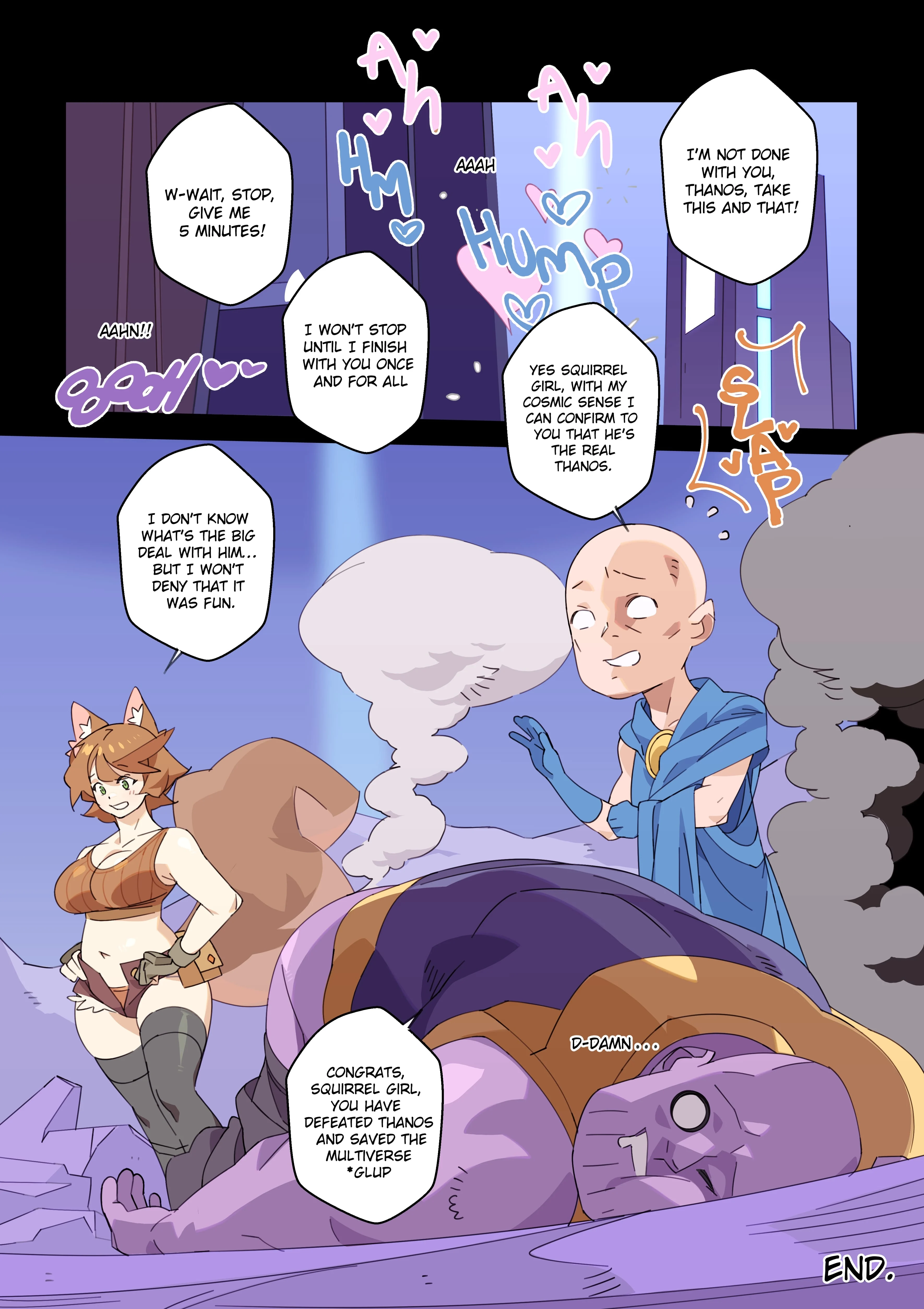 Eat Nuts and Kick Butts!! (Squirrel Girl) [Nisego] - Chapter 1 — Page 12