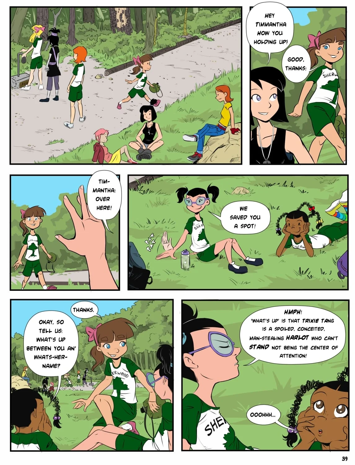 Camp Sherwood (Various) [Mister D.] - Chapter 3 — Page 10
