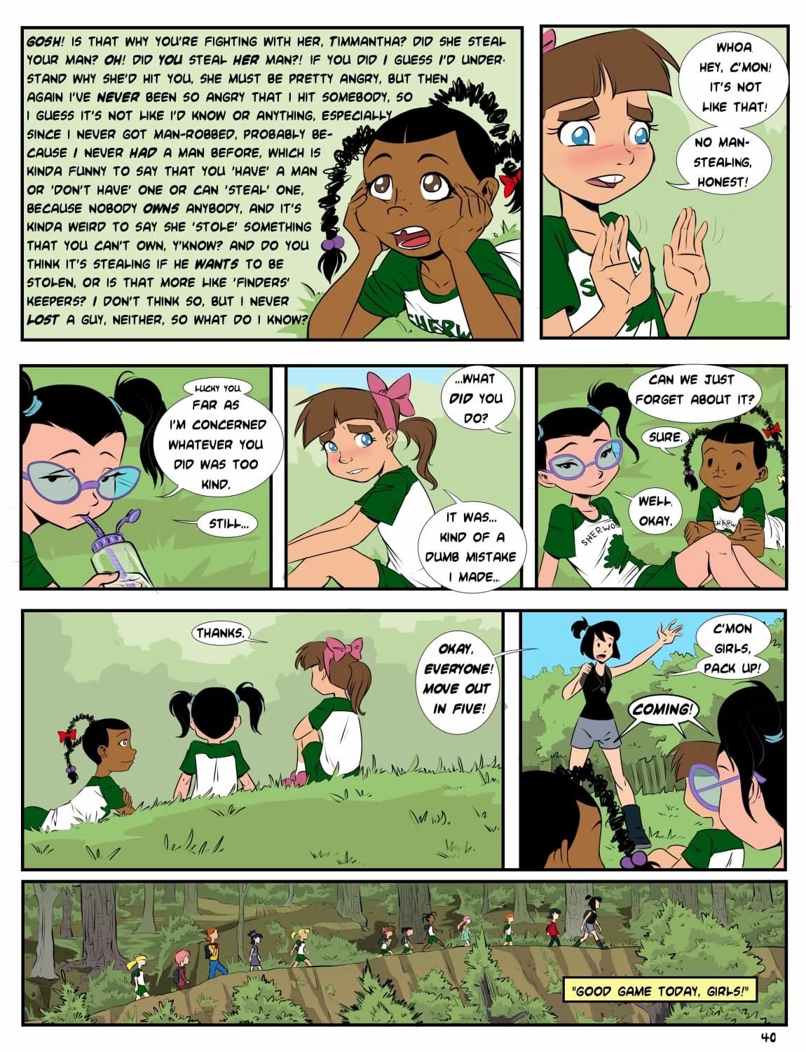 Camp Sherwood (Various) [Mister D.] - Chapter 3 — Page 11