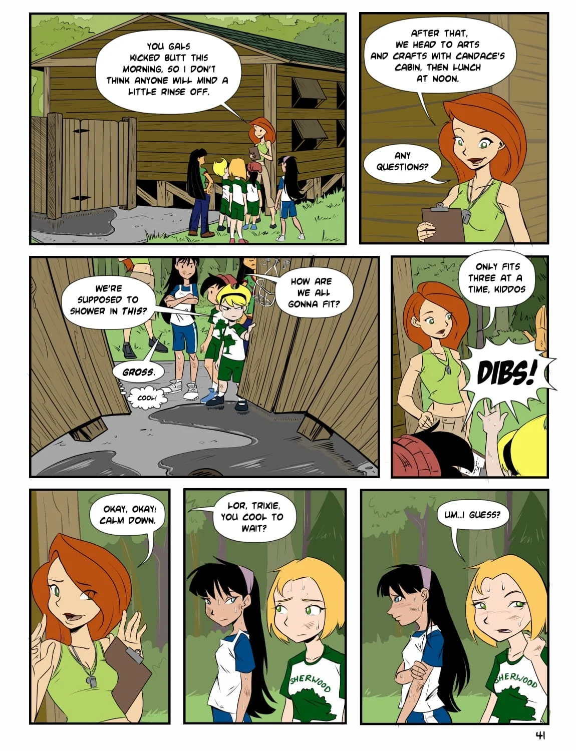 Camp Sherwood (Various) [Mister D.] - Chapter 3 — Page 12