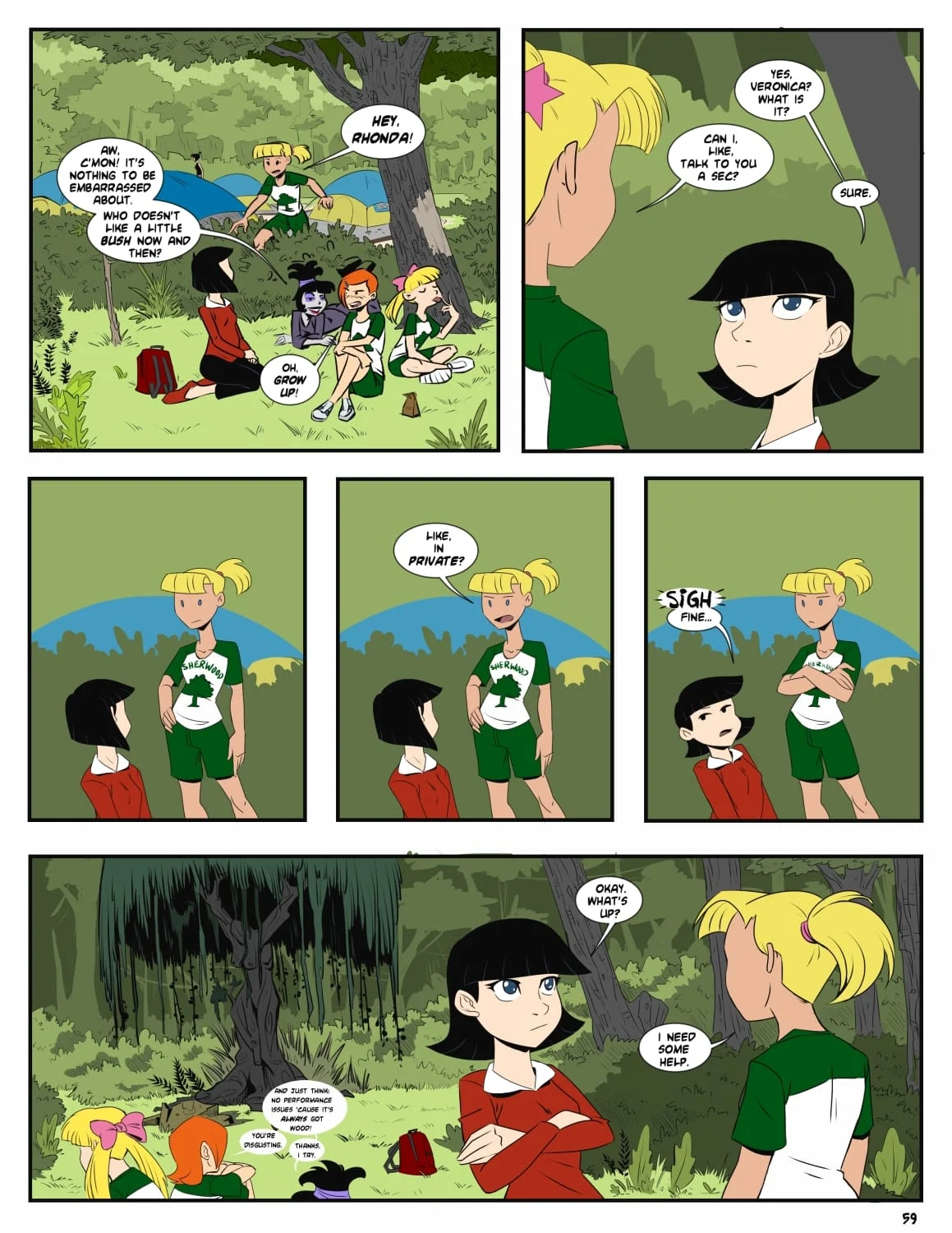 Camp Sherwood (Various) [Mister D.] - Chapter 4 — Page 10