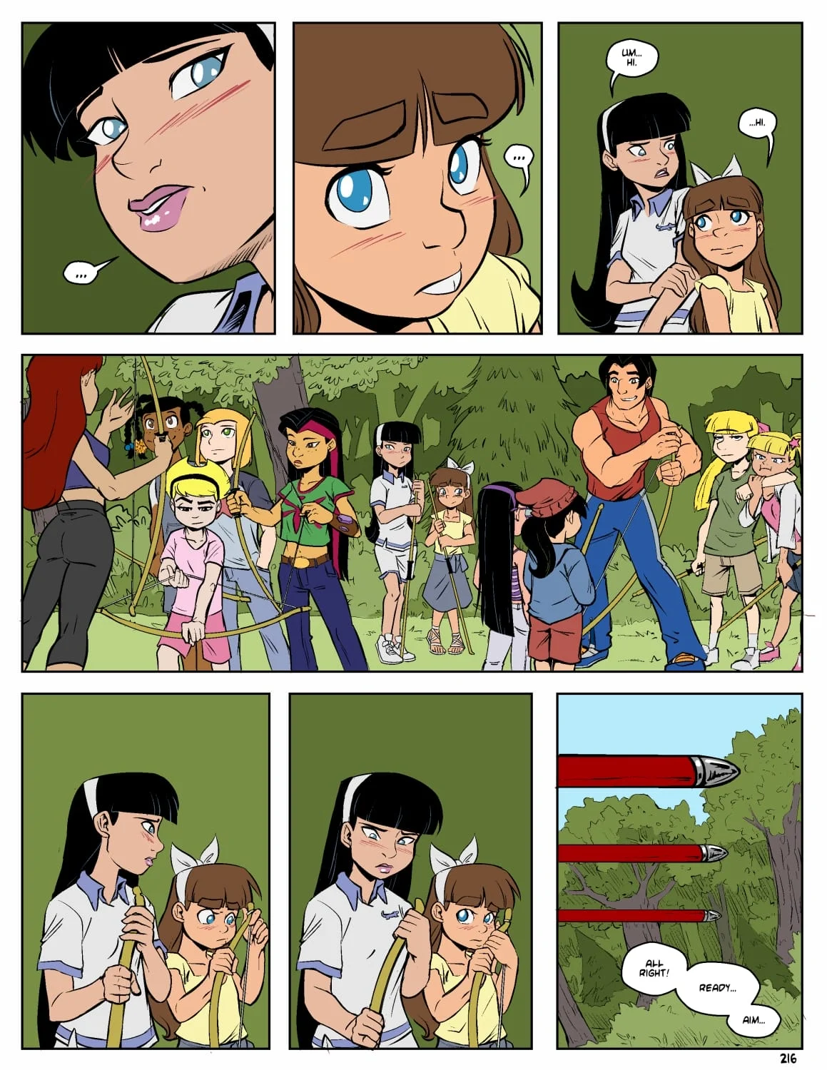 Camp Sherwood (Various) [Mister D.] - Chapter 11 — Page 8