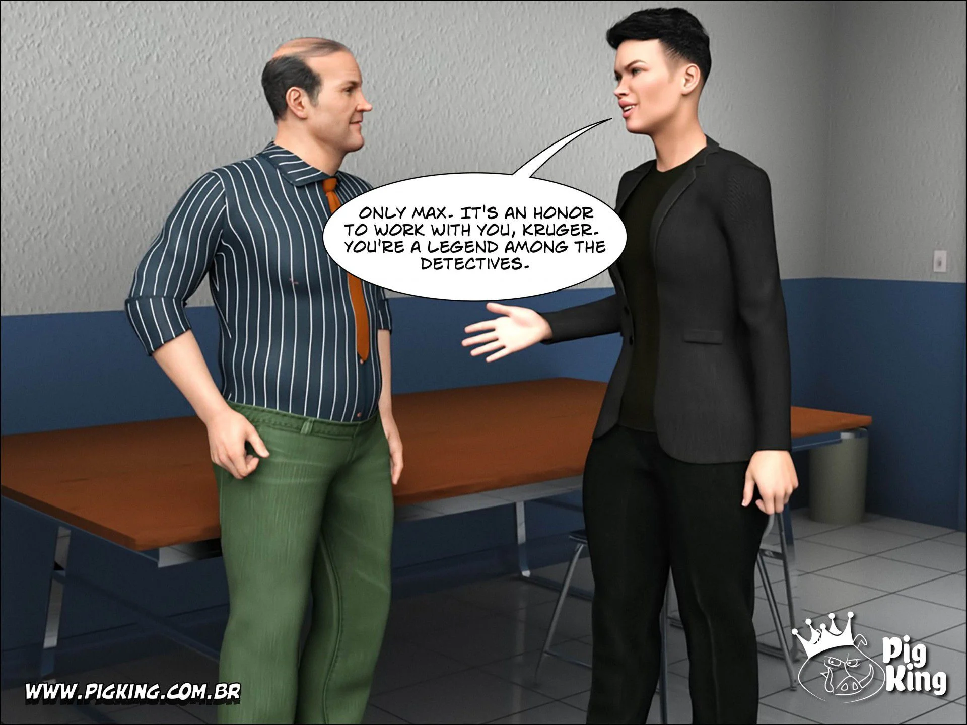 Top Secret – Lynda, Nadine [PigKing] - Chapter 1 — Page 37