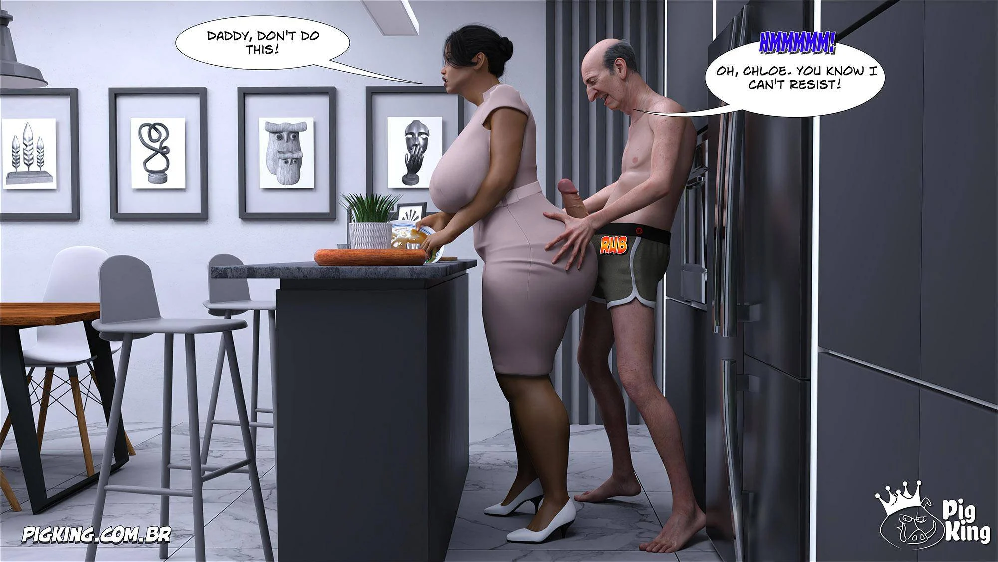 Forbidden Desire – Remake [Crazydad3D] - Chapter 25 — Page 115