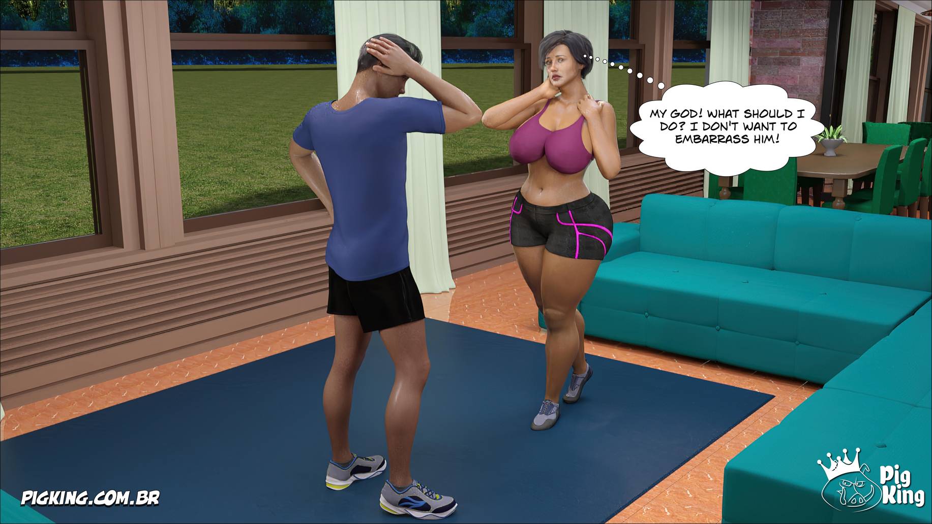 Forbidden Desire – Remake [Crazydad3D] - Chapter 4 — Page 92