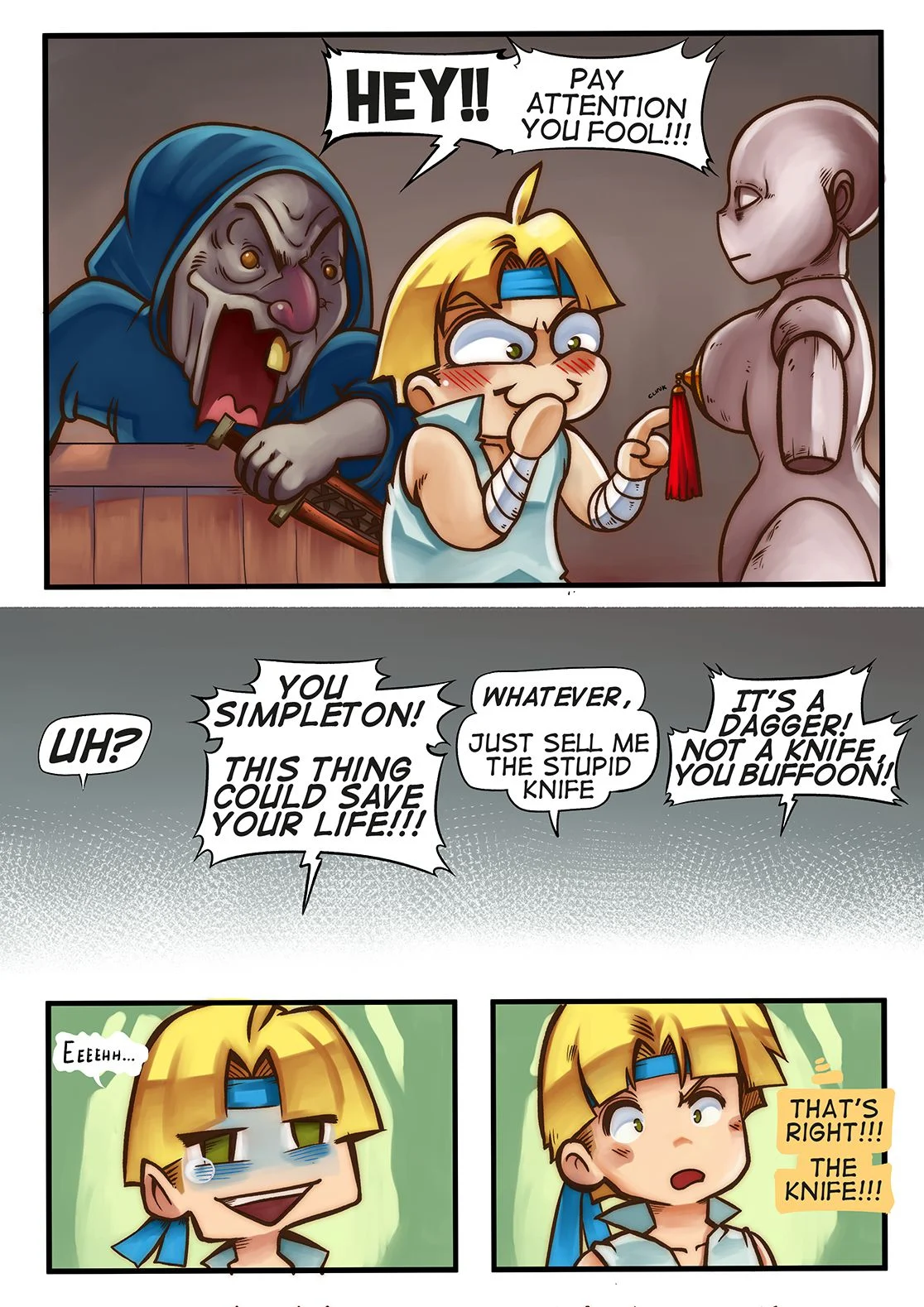 Vanilla Fantasy [Mr.E] - Chapter 3 — Page 12