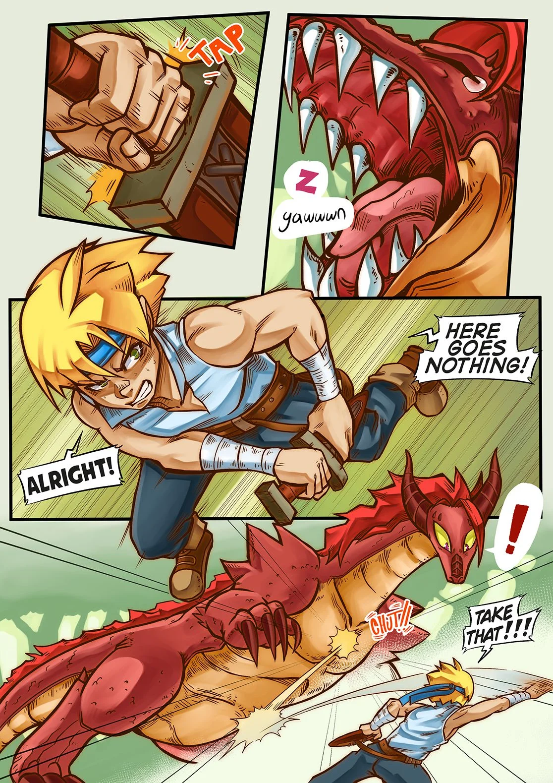 Vanilla Fantasy [Mr.E] - Chapter 3 — Page 13