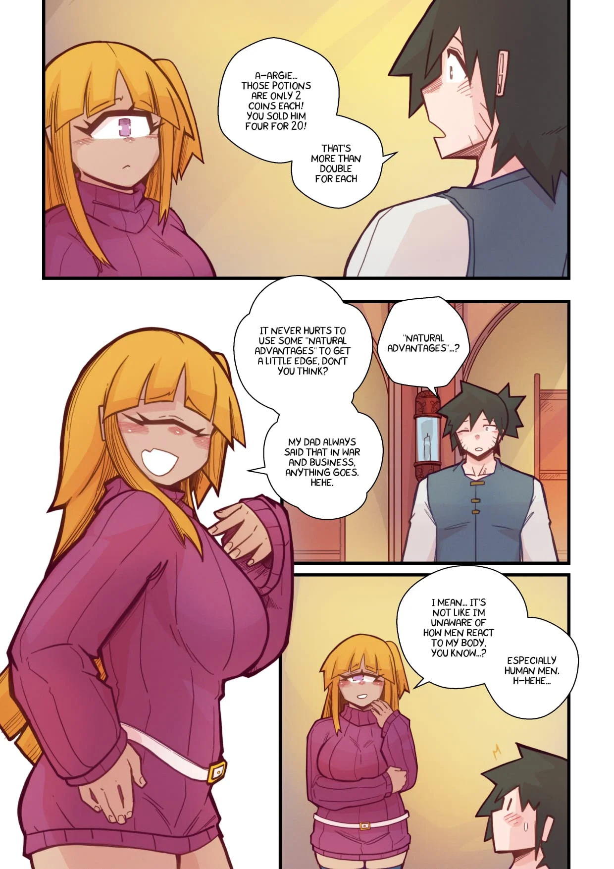Vanilla Fantasy [Mr.E] - Chapter 5 — Page 54
