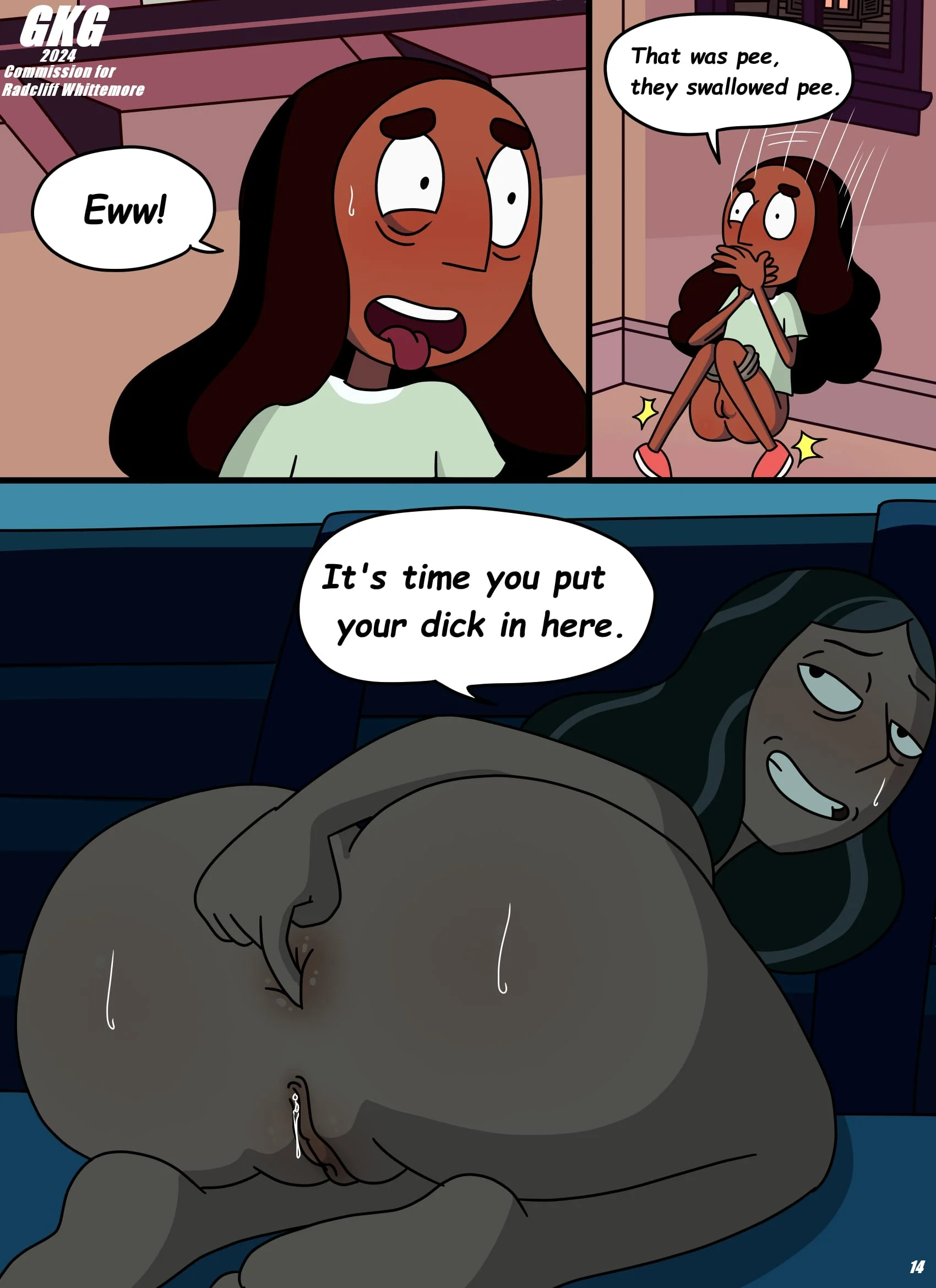 Connie Maheswaran’s Newest Pleasures (Steven Universe) [GKG] - Chapter 1 — Page 14