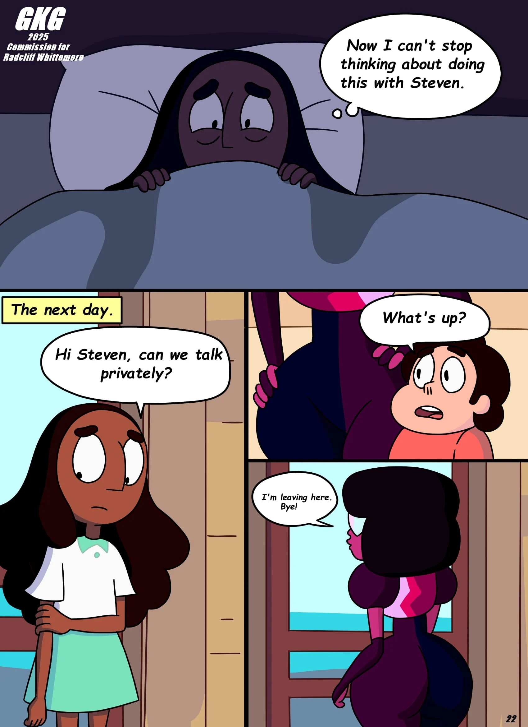 Connie Maheswaran’s Newest Pleasures (Steven Universe) [GKG] - Chapter 1 — Page 22