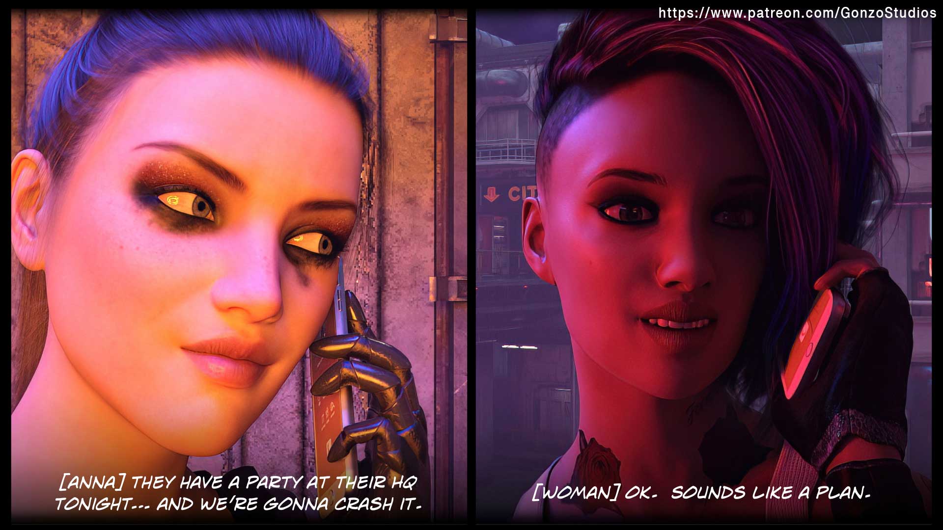 Cybersex [Sexy3DComics | Gonzo] - Chapter 1 — Page 108