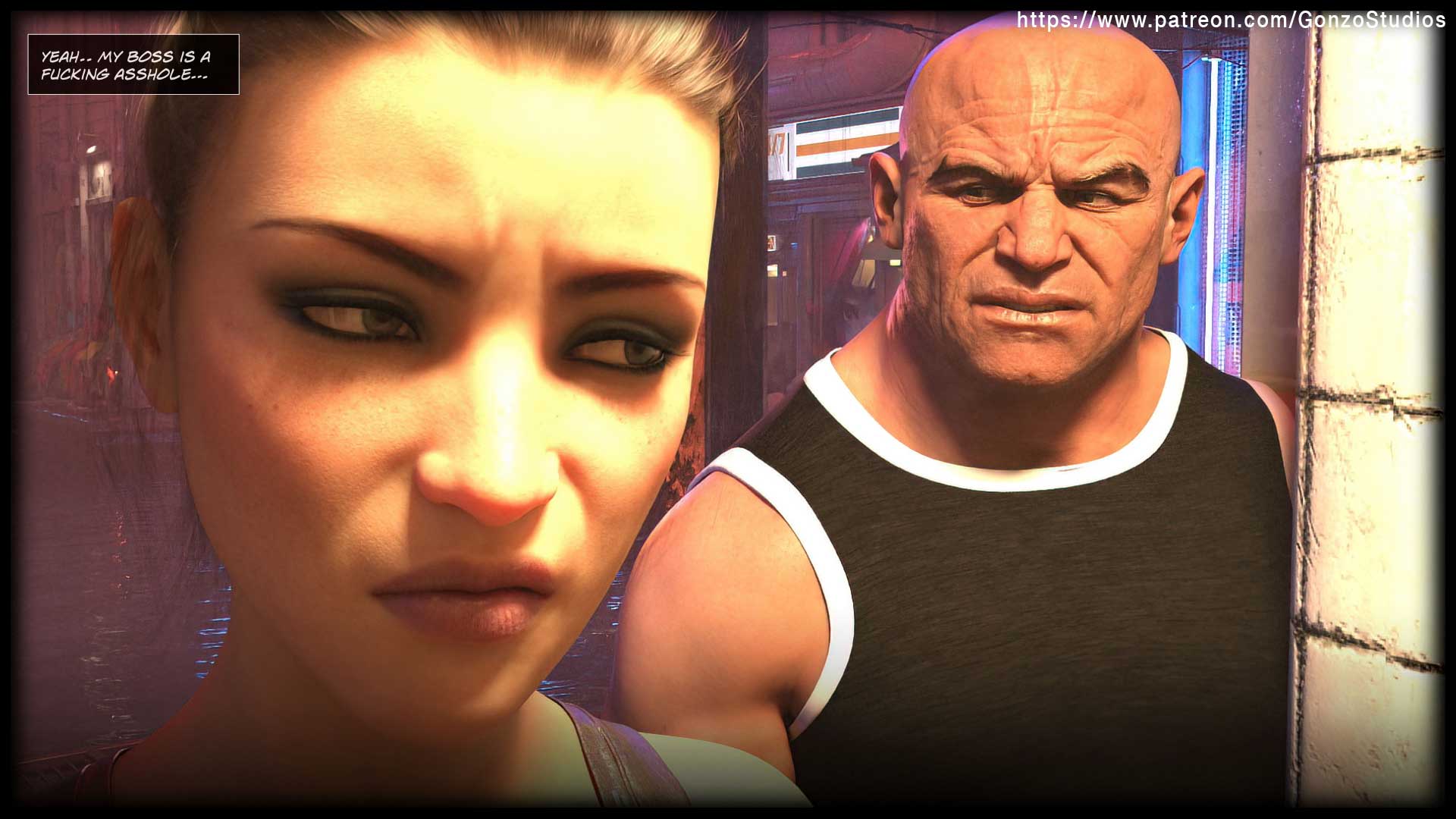 Cybersex [Sexy3DComics | Gonzo] - Chapter 1 — Page 14