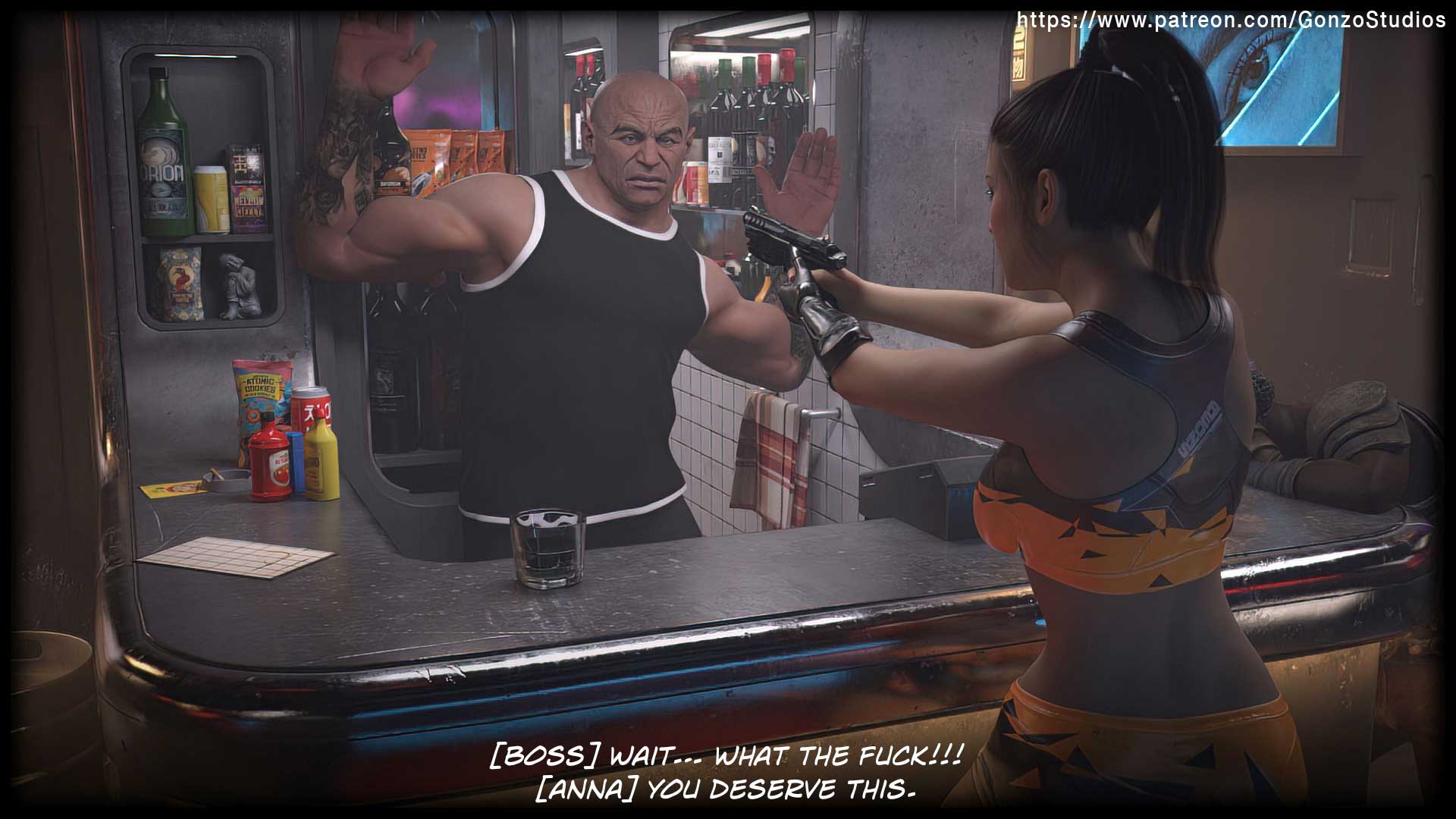 Cybersex [Sexy3DComics | Gonzo] - Chapter 1 — Page 32