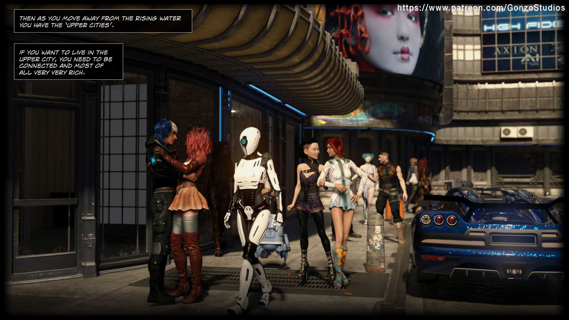 Cybersex [Sexy3DComics | Gonzo] - Chapter 1 — Page 5