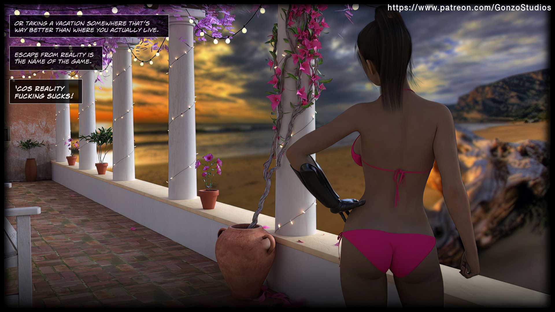 Cybersex [Sexy3DComics | Gonzo] - Chapter 1 — Page 50