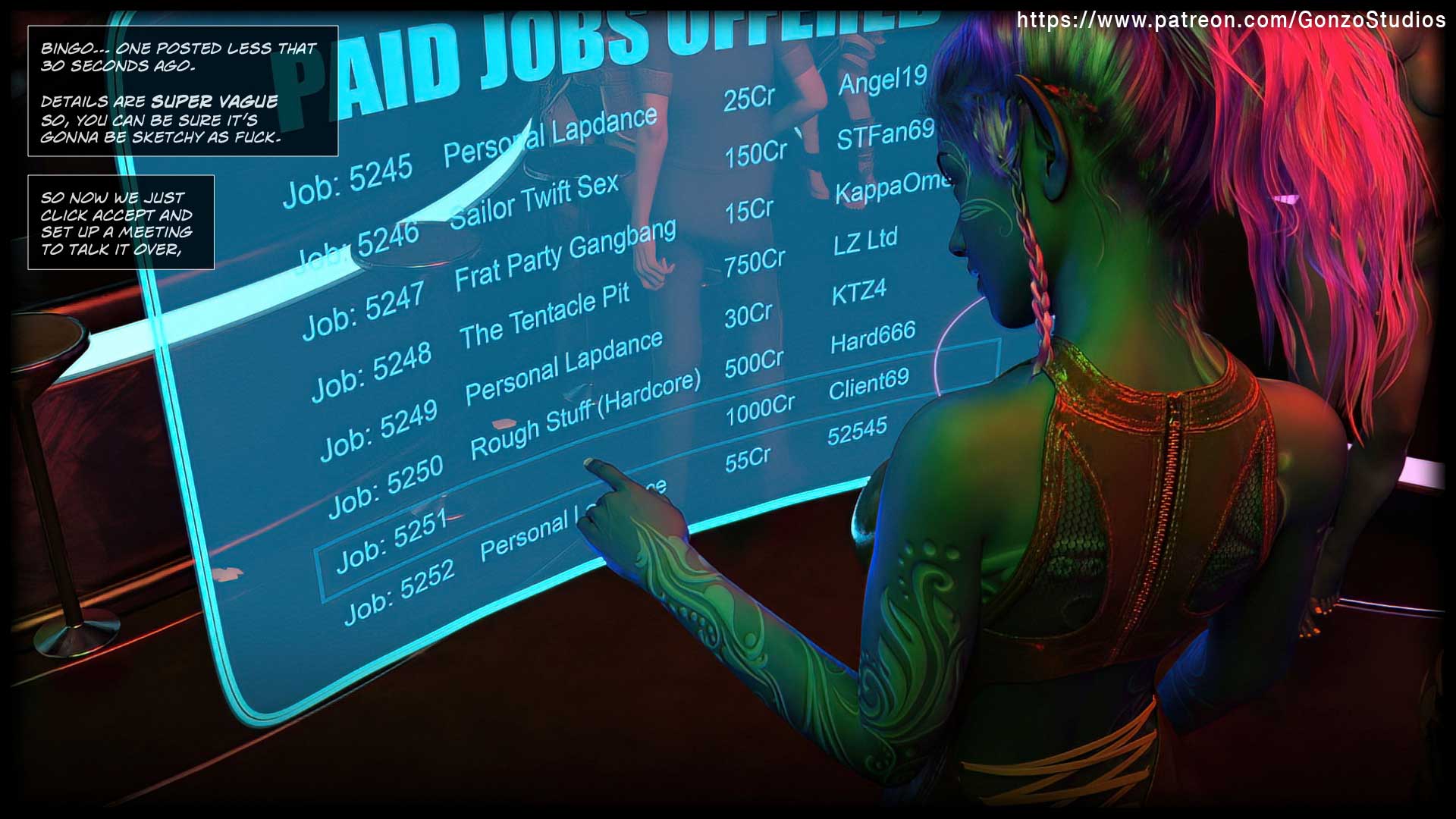 Cybersex [Sexy3DComics | Gonzo] - Chapter 1 — Page 56