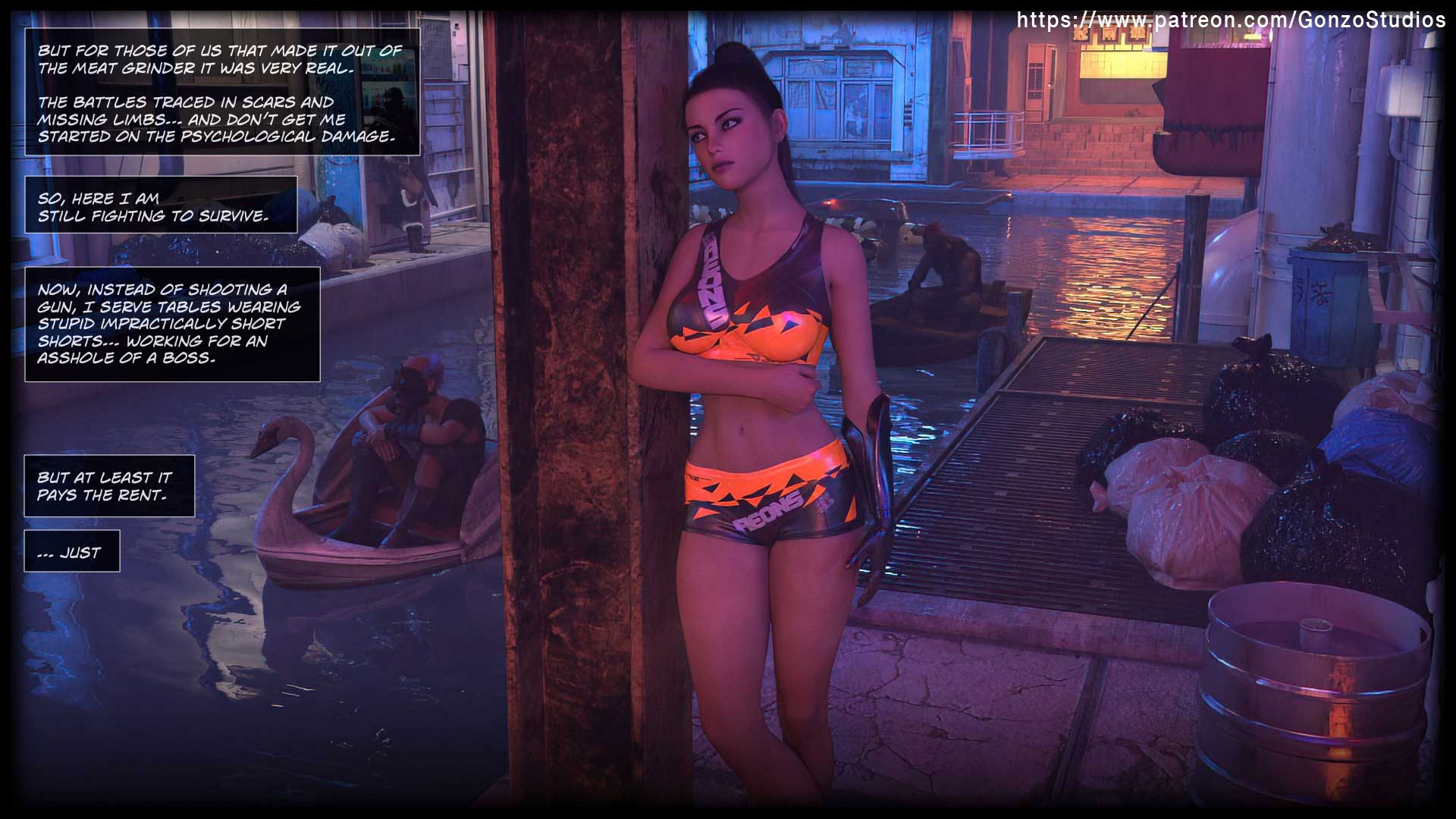 Cybersex [Sexy3DComics | Gonzo] - Chapter 1 — Page 9