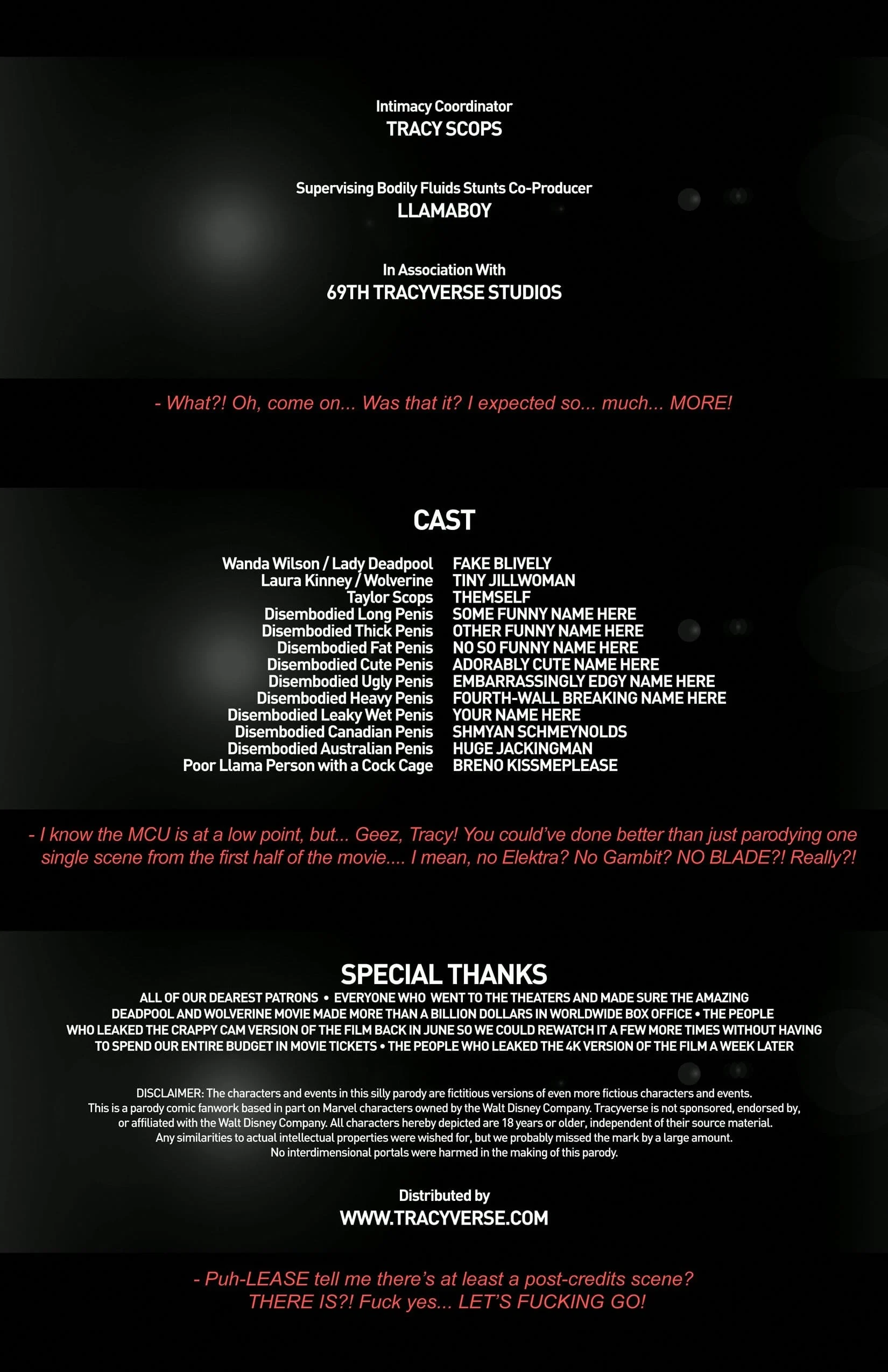 Lady Deadpool and Wolverine Lady [Tracy Scops] - Chapter 1 — Page 17