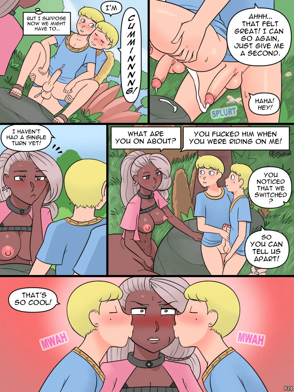 Temple of the Morning Wood [Nobody in Particular] - Chapter 6.5 — Page 24