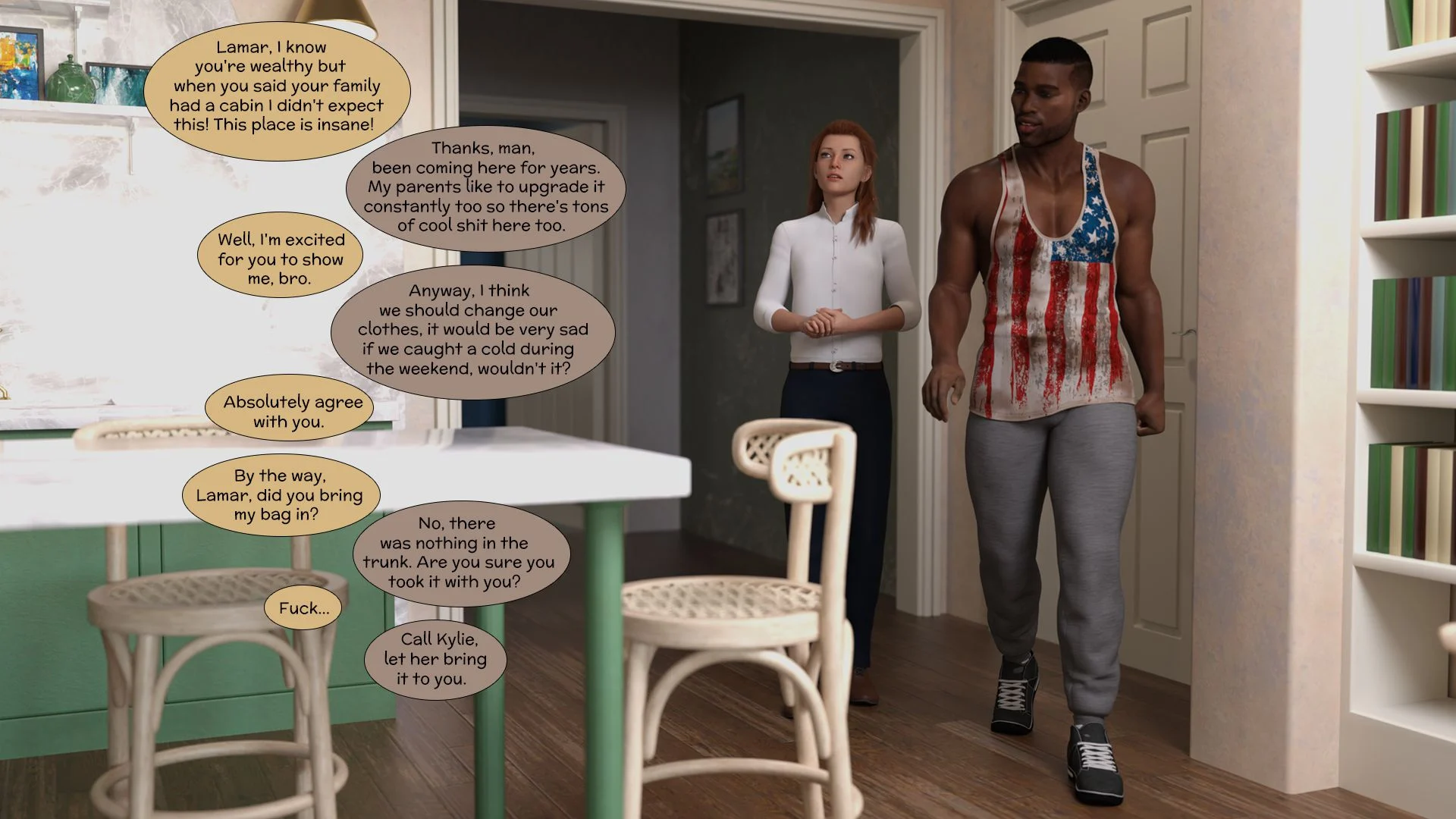 The Shifting Self [Kizaru3D] - Chapter 1 — Page 9