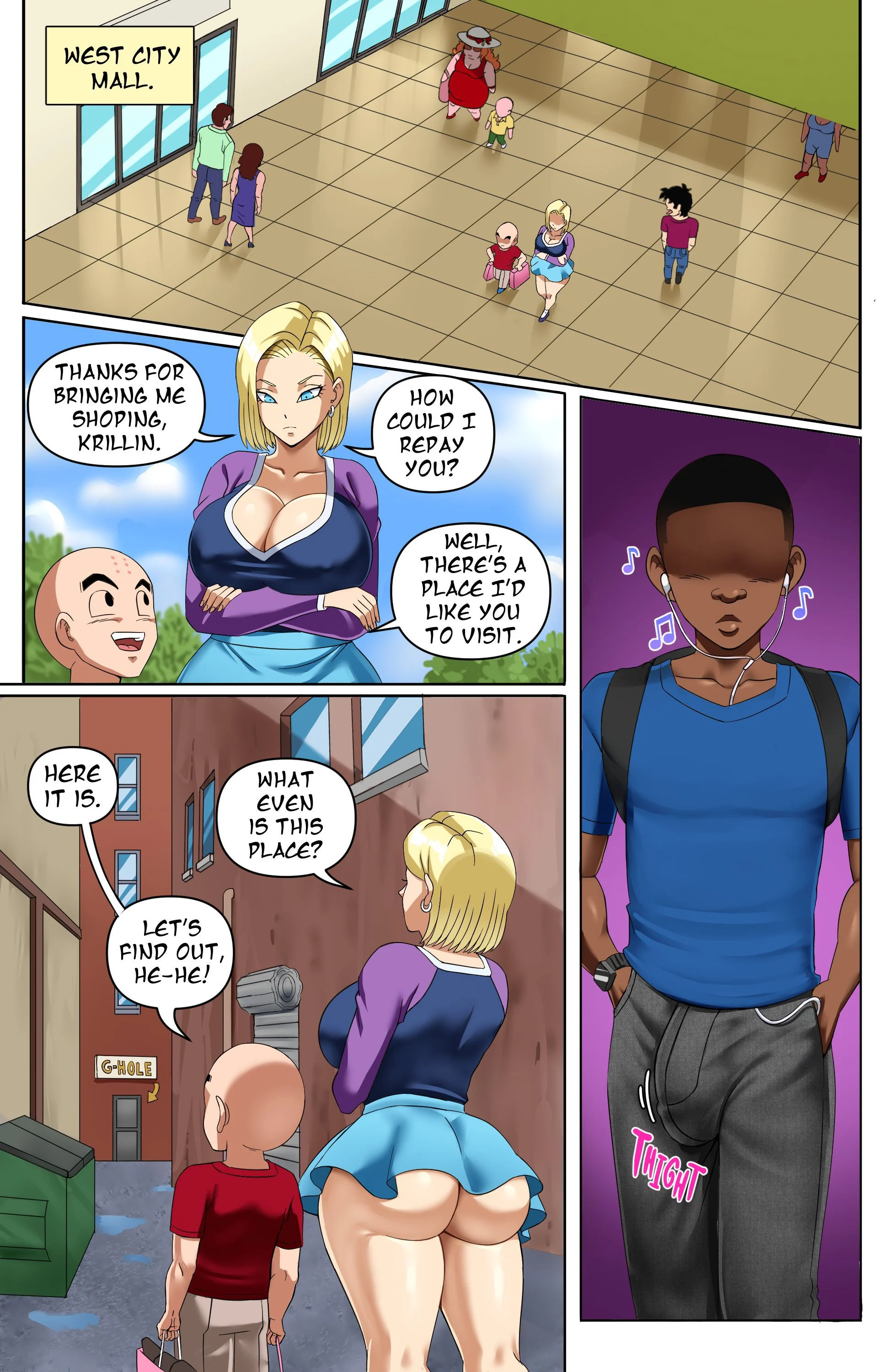 Android 18 NTR (Dragon Ball Super) [Pink Pawg] - Chapter 4 — Page 24
