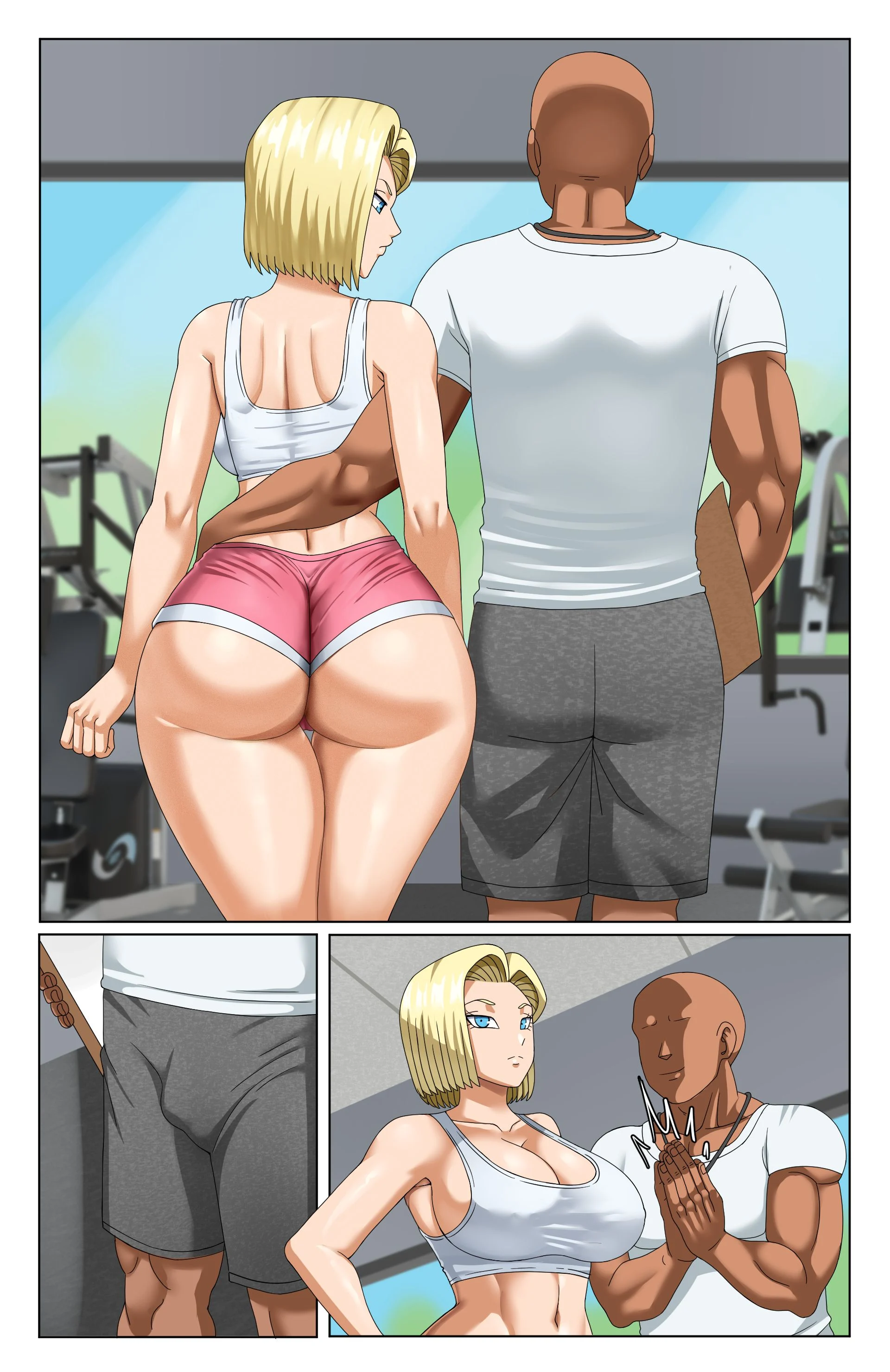 Android 18 NTR (Dragon Ball Super) [Pink Pawg] - Chapter 3 — Page 28