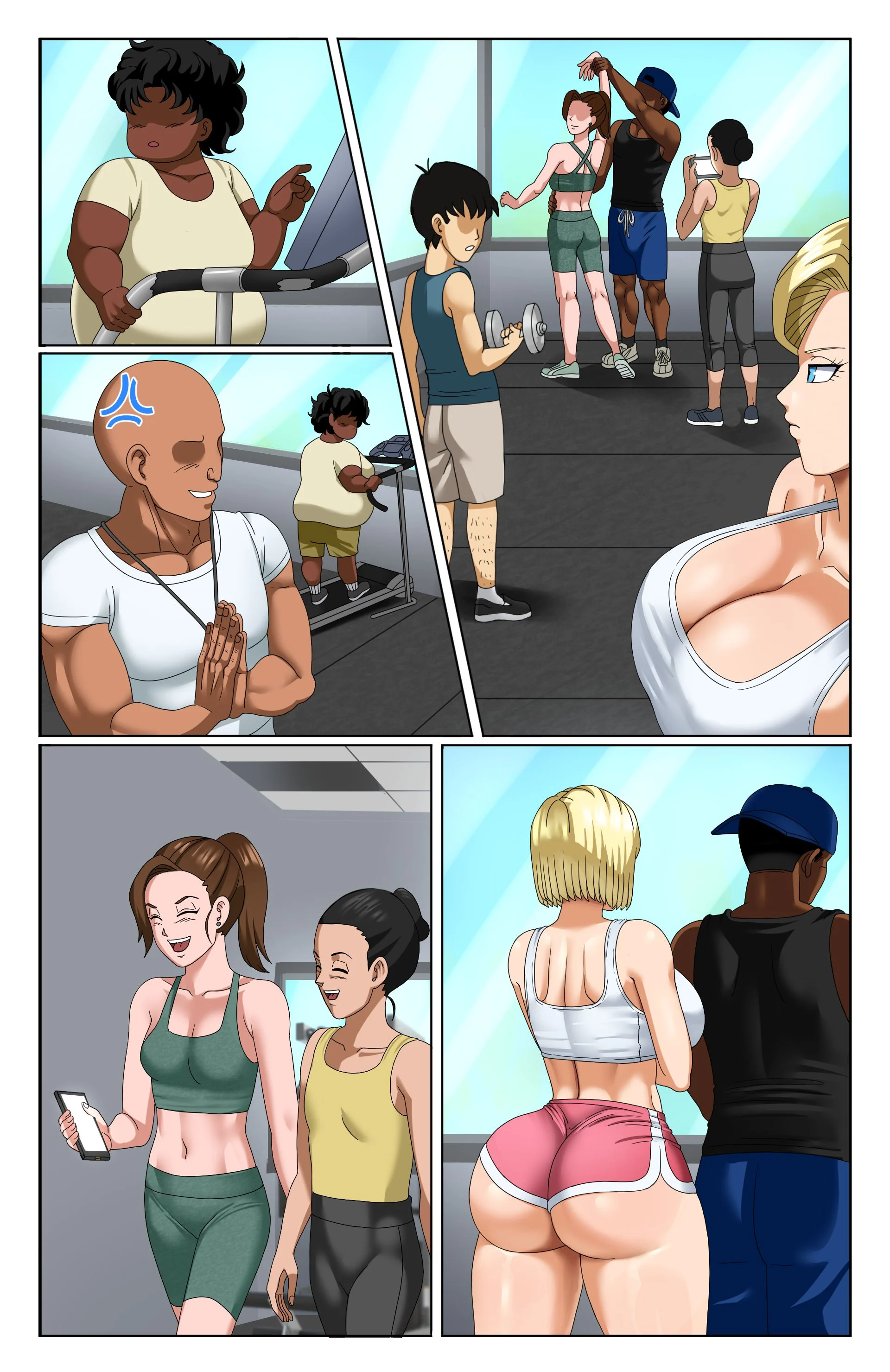 Android 18 NTR (Dragon Ball Super) [Pink Pawg] - Chapter 3 — Page 29