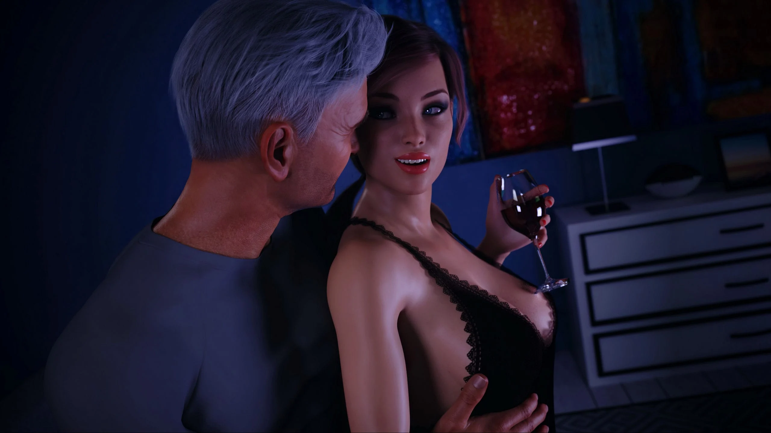 Amber’s Secret Lover [Sneaky Bastard] - Chapter 1.5 — Page 54