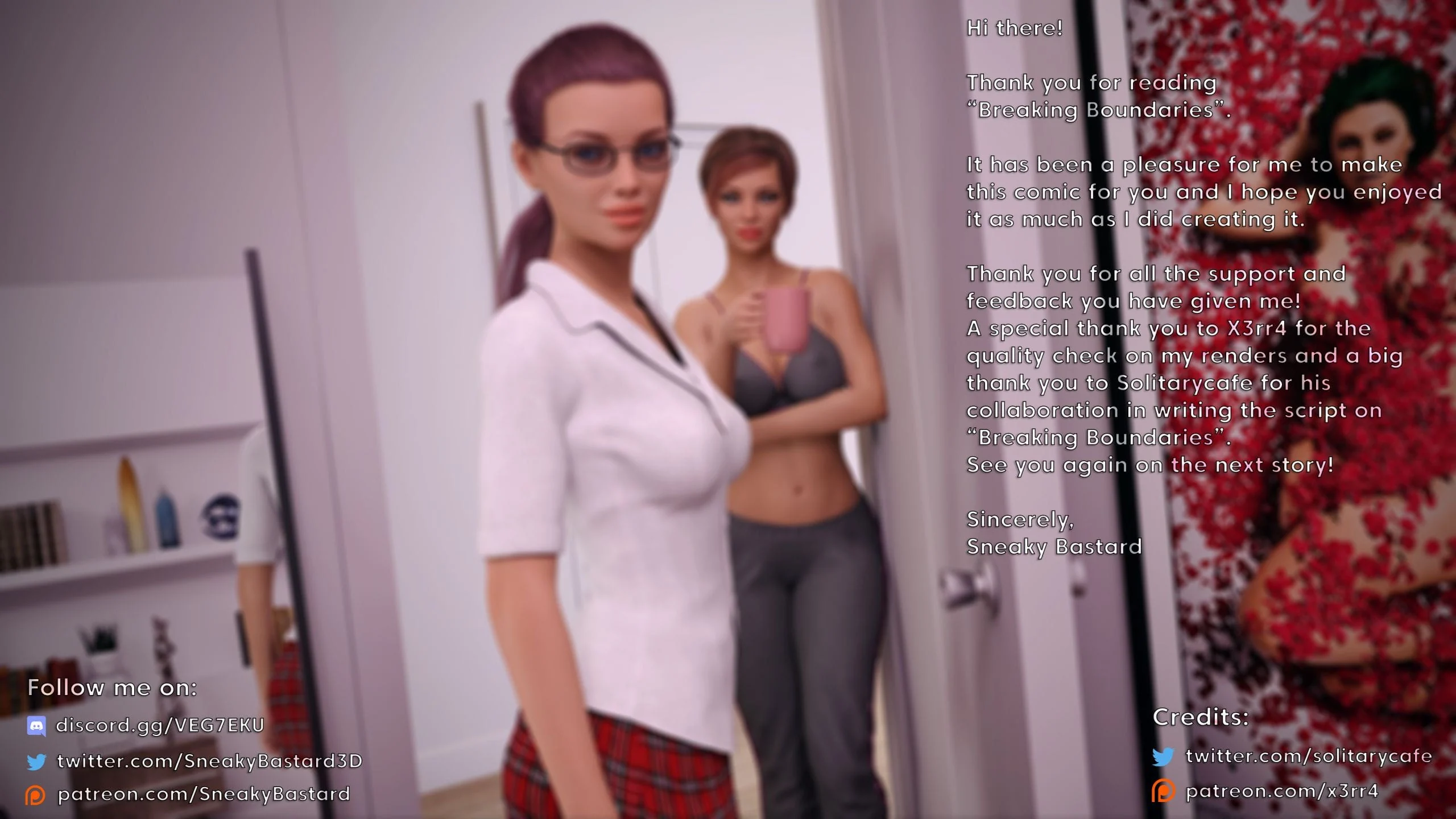 Breaking Boundaries [Sneaky Bastard] - Chapter 1 — Page 64