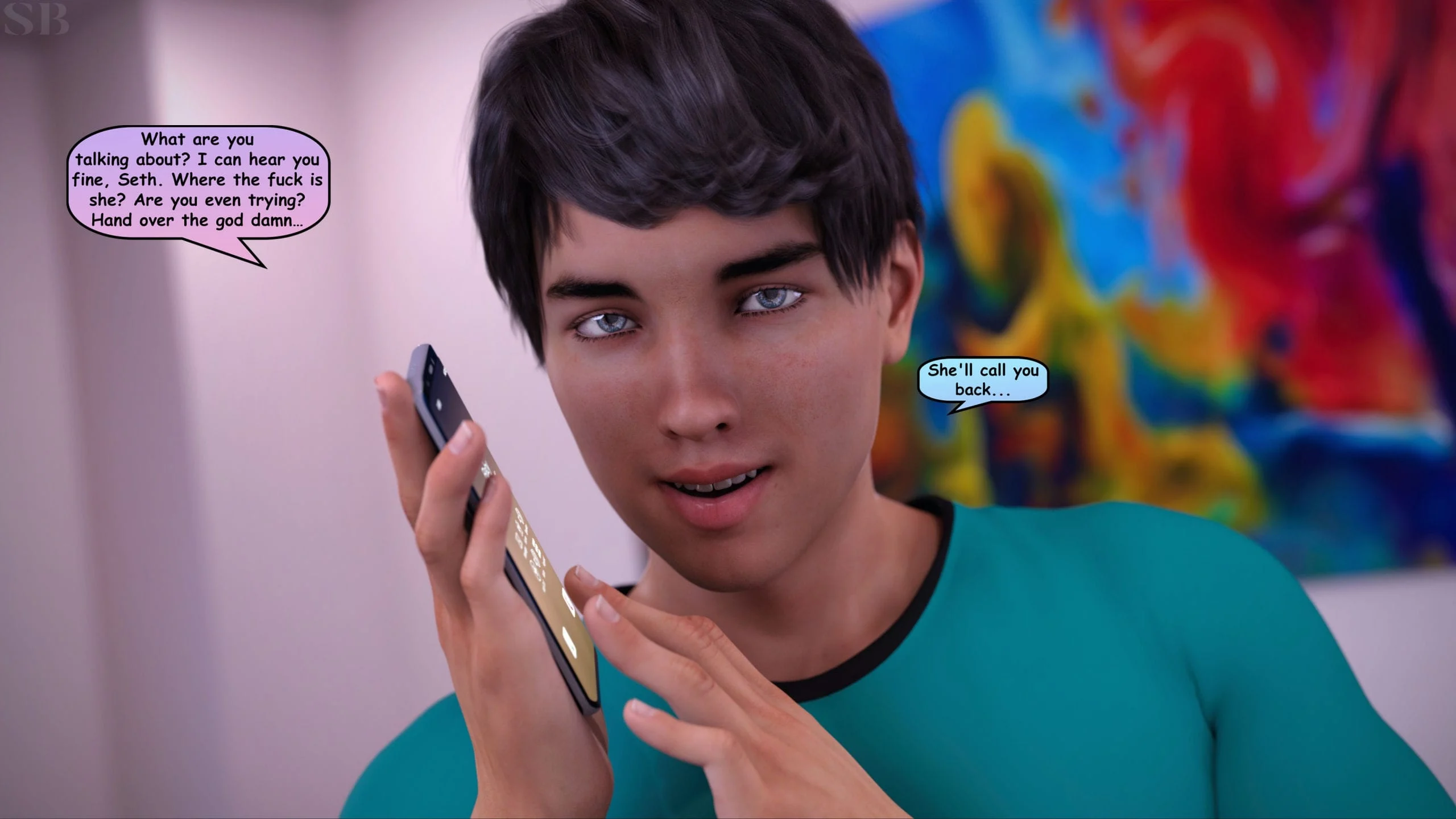 Giving In To Temptation [Sneaky Bastard] - Chapter 1 — Page 24