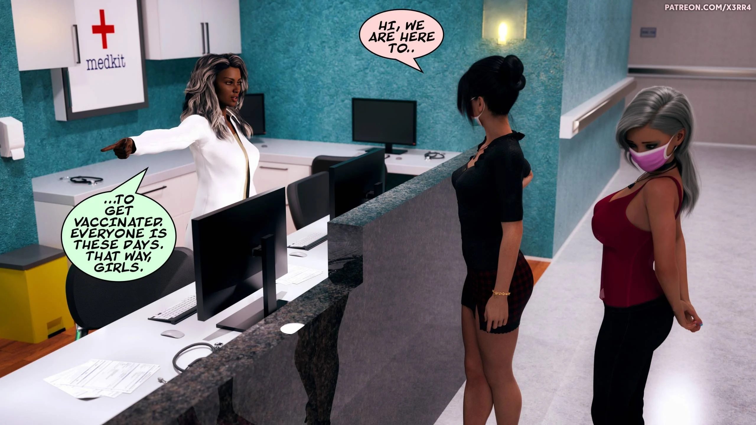 Sex, Lust And Vaccines [Sneaky Bastard] - Chapter 1 — Page 4