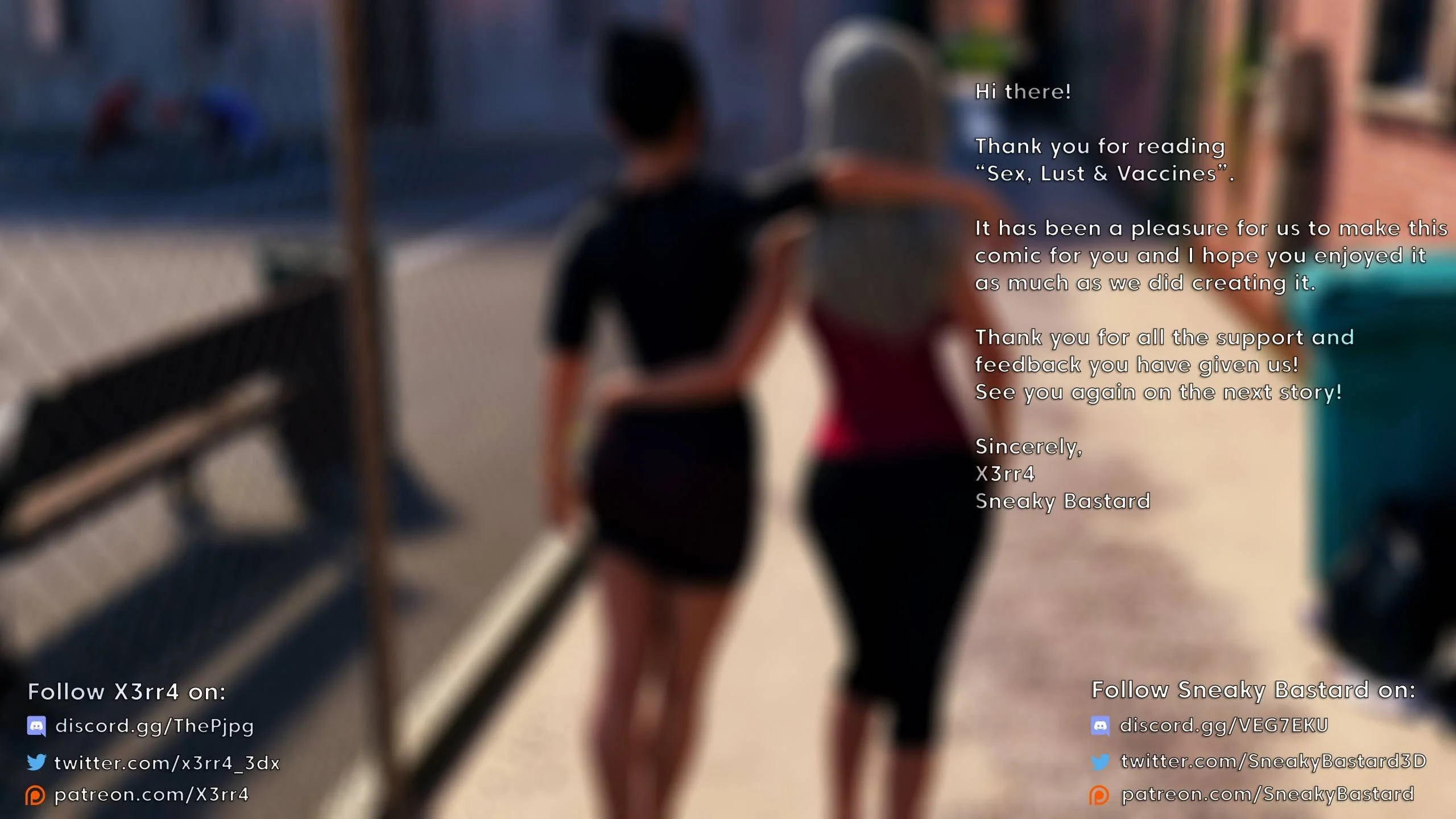 Sex, Lust And Vaccines [Sneaky Bastard] - Chapter 1 — Page 98