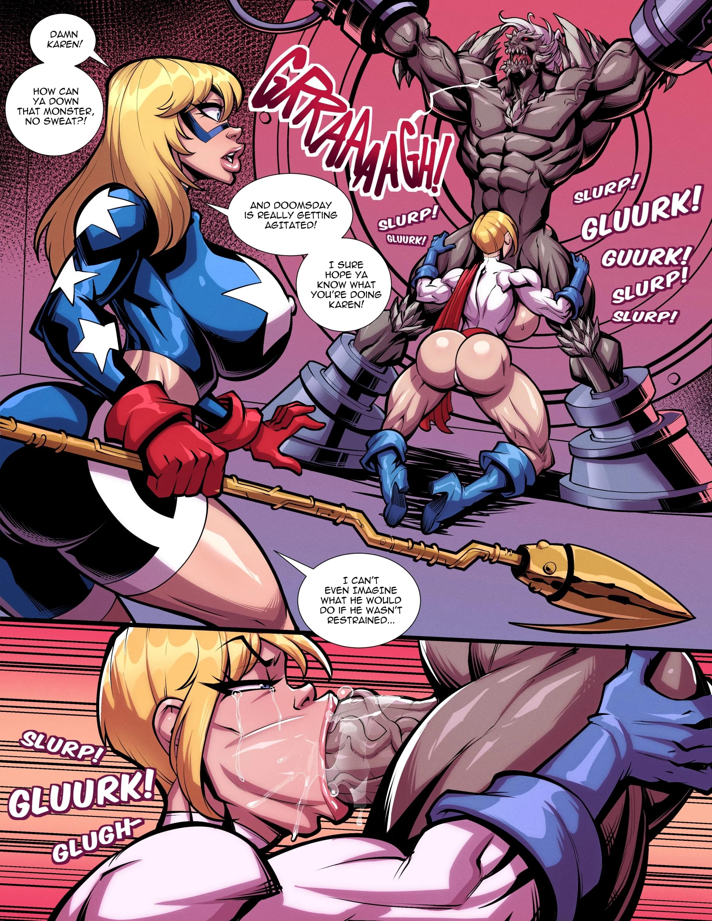 Thanks God It Is Doomsday (Power Girl) [Fontez] - Chapter 1 — Page 7