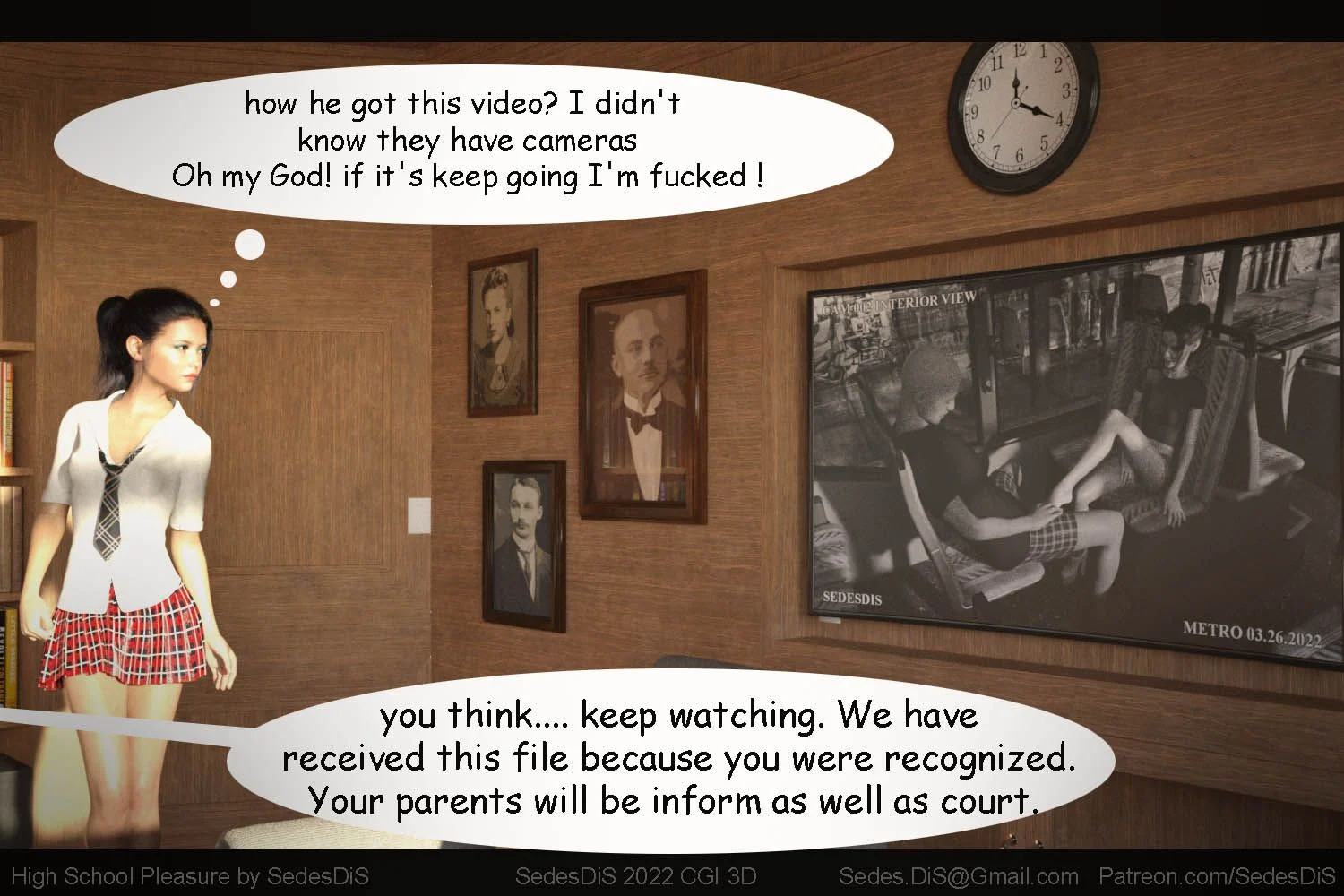 High School Pleasure [SedesDiS] - Chapter 1 — Page 9