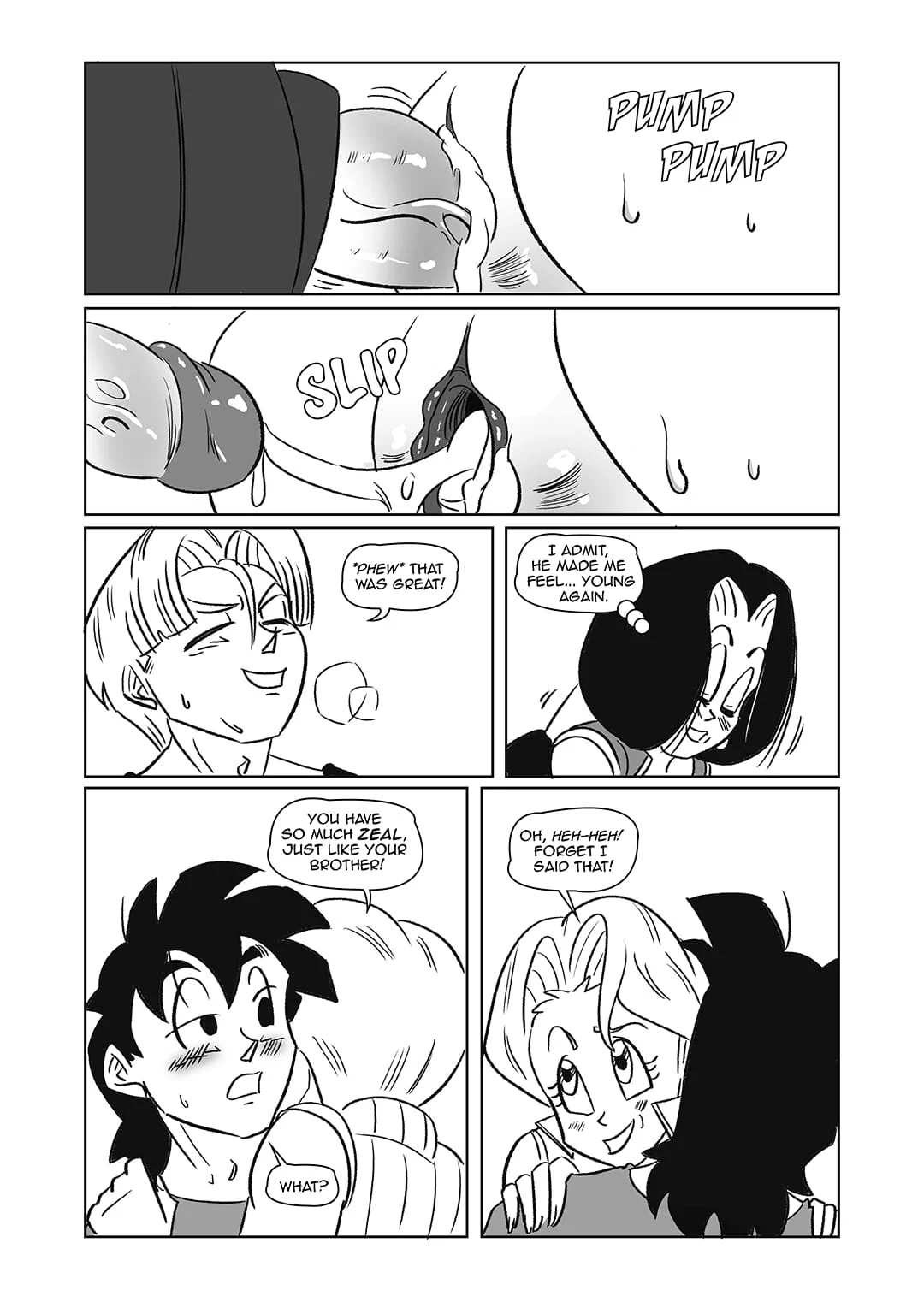The Switch Up (Dragon Ball Z) [FunsexyDB] - Chapter 1.5 — Page 25