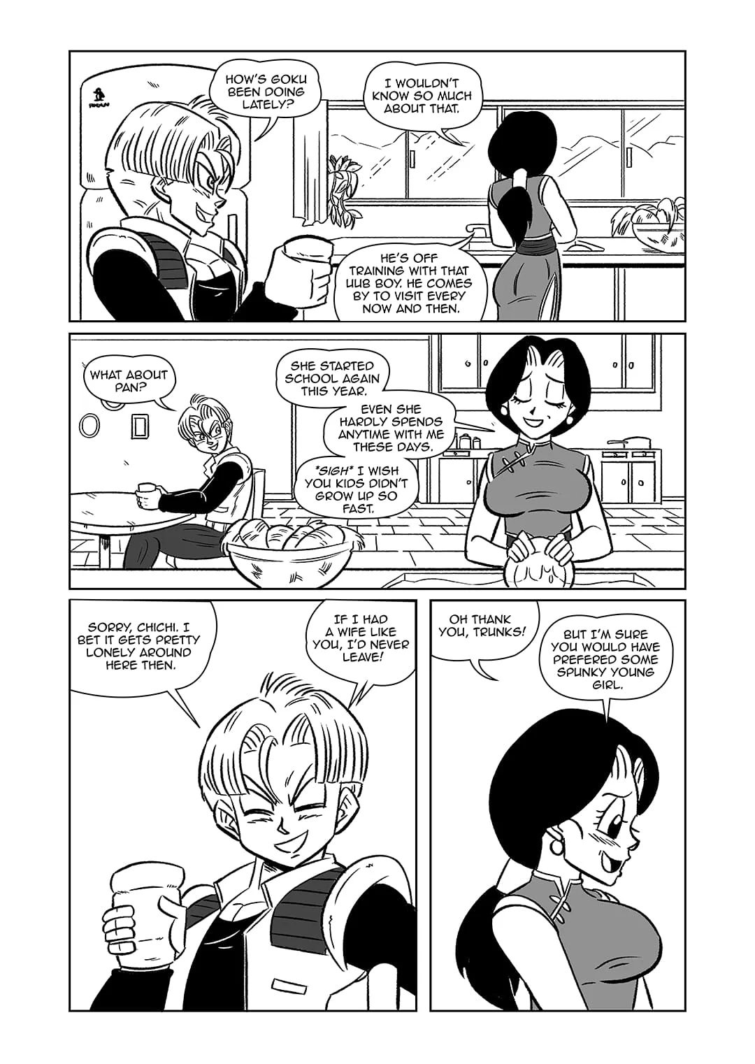 The Switch Up (Dragon Ball Z) [FunsexyDB] - Chapter 1.5 — Page 6