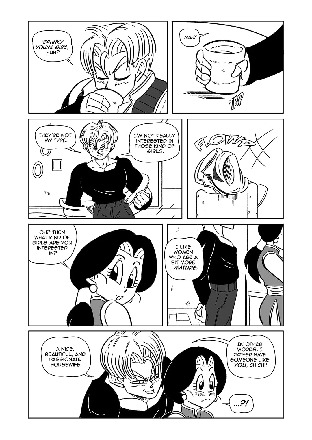 The Switch Up (Dragon Ball Z) [FunsexyDB] - Chapter 1.5 — Page 7