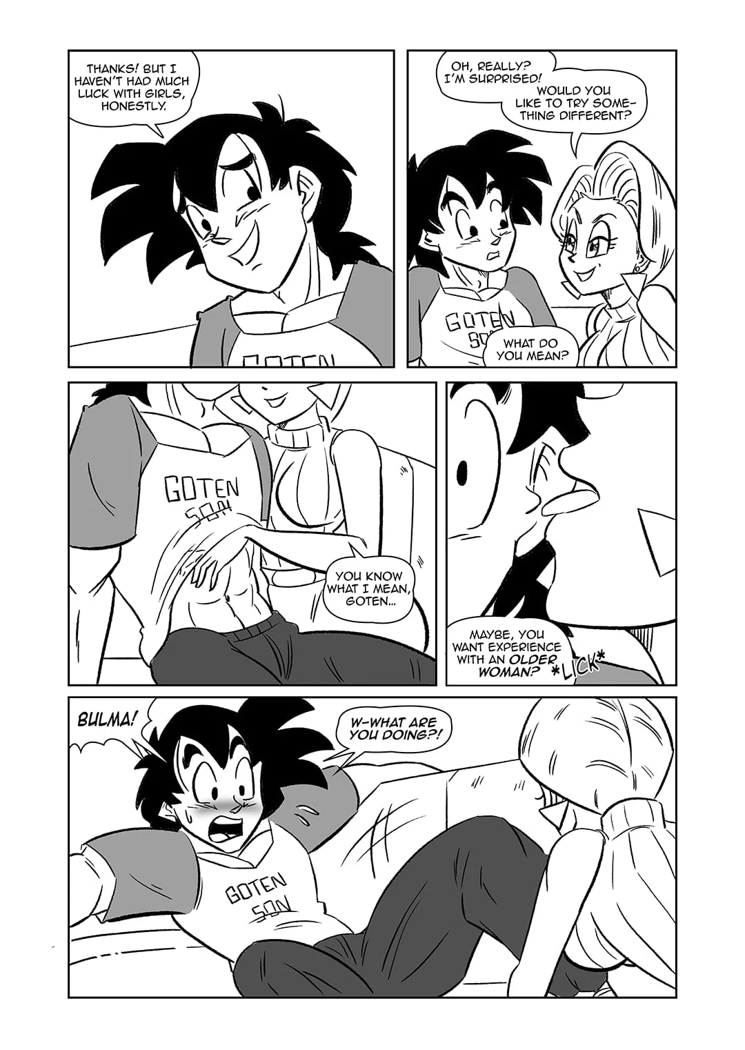 The Switch Up (Dragon Ball Z) [FunsexyDB] - Chapter 1.5 — Page 9