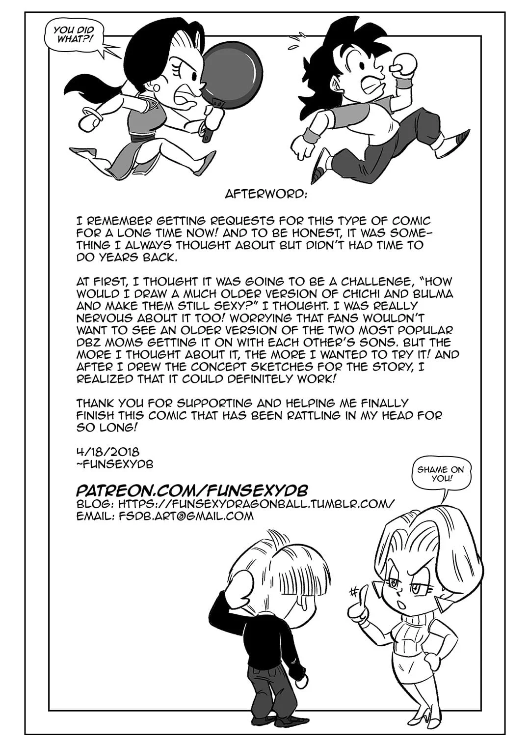 The Switch Up (Dragon Ball Z) [FunsexyDB] - Chapter 1 — Page 32