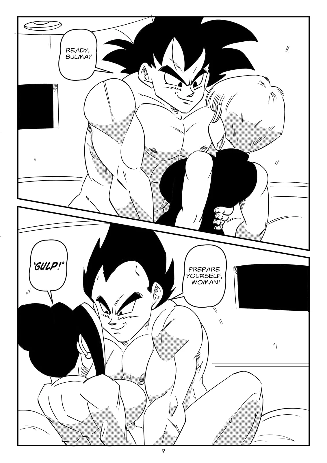 Dragon Swap (Dragon Ball Z) [FunsexyDB] - Chapter 1 — Page 10