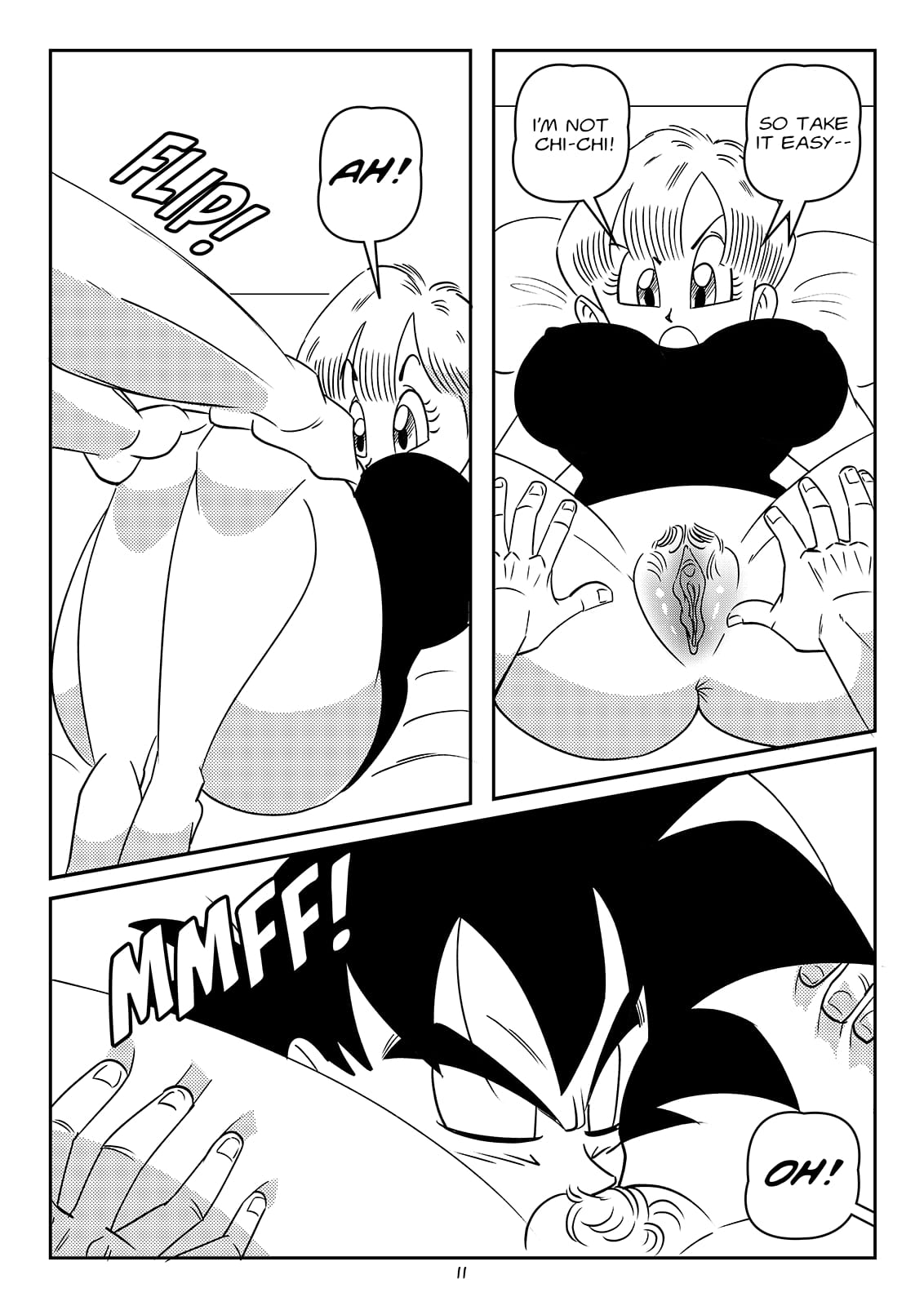 Dragon Swap (Dragon Ball Z) [FunsexyDB] - Chapter 1 — Page 12