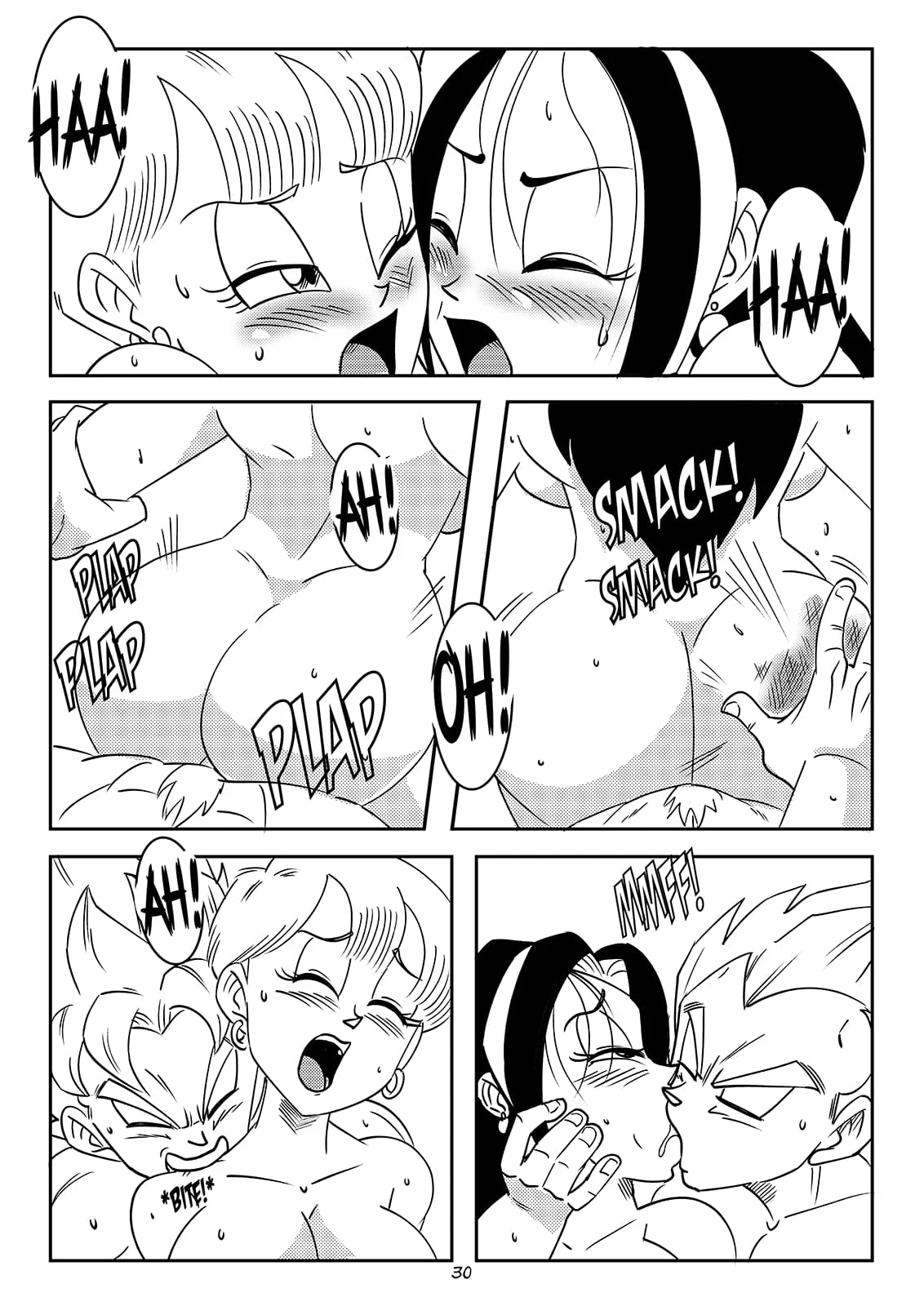 Dragon Swap (Dragon Ball Z) [FunsexyDB] - Chapter 1 — Page 31