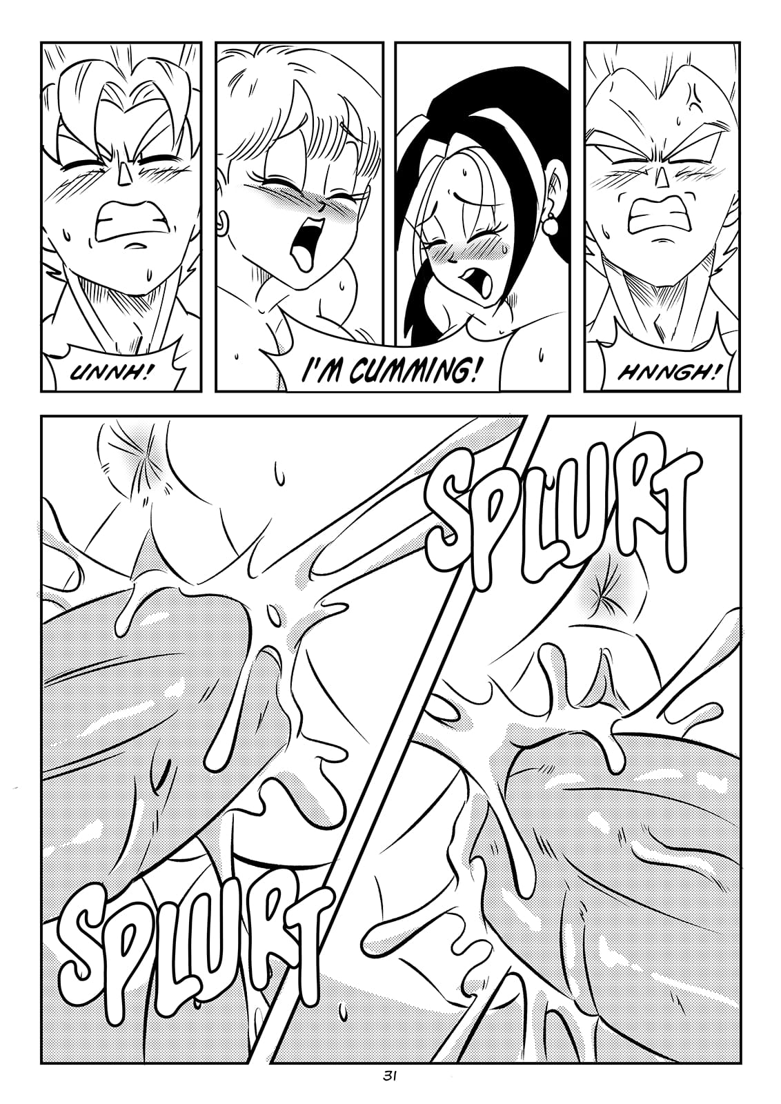 Dragon Swap (Dragon Ball Z) [FunsexyDB] - Chapter 1 — Page 32